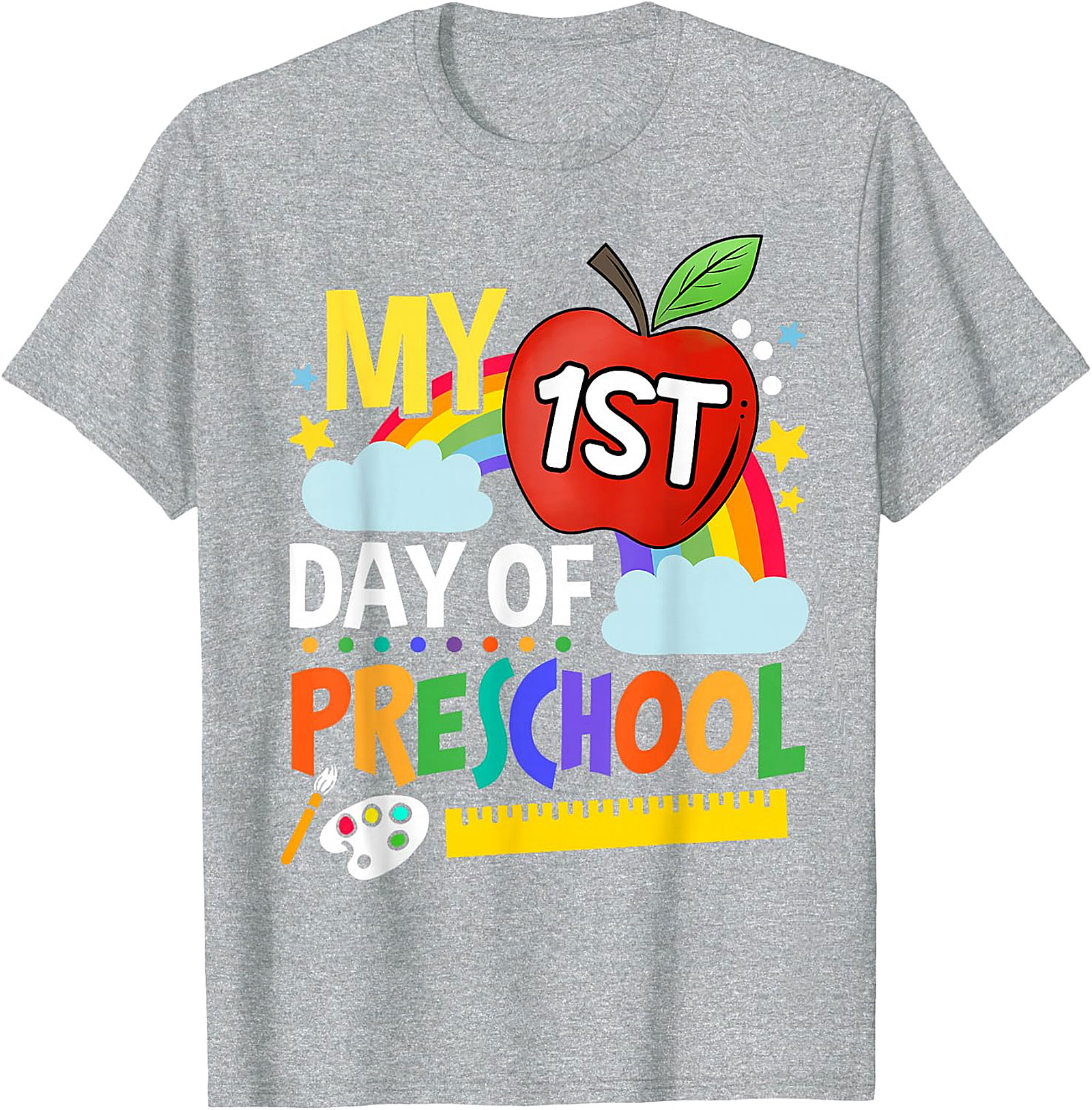 My 1st Day of Preschool Shirt | Kids Back to School Tee