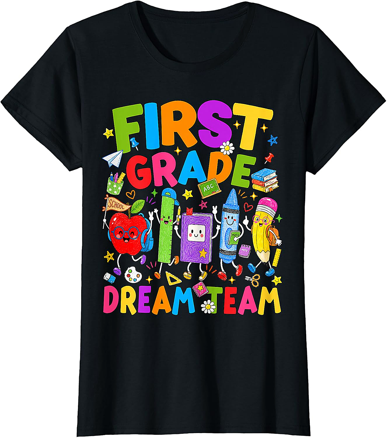 First Grade Dream Team T-Shirt - Back to School Tee