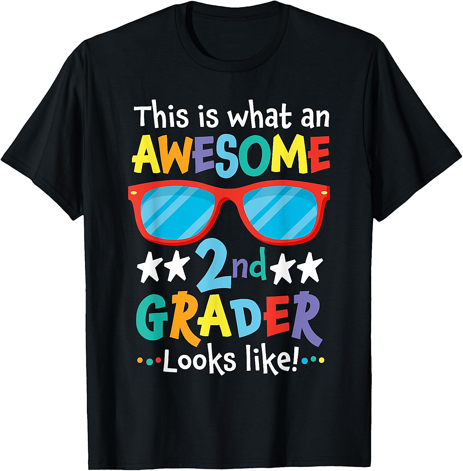 Awesome 2nd Grader T-Shirt - Back to School Tee  Shop Now!