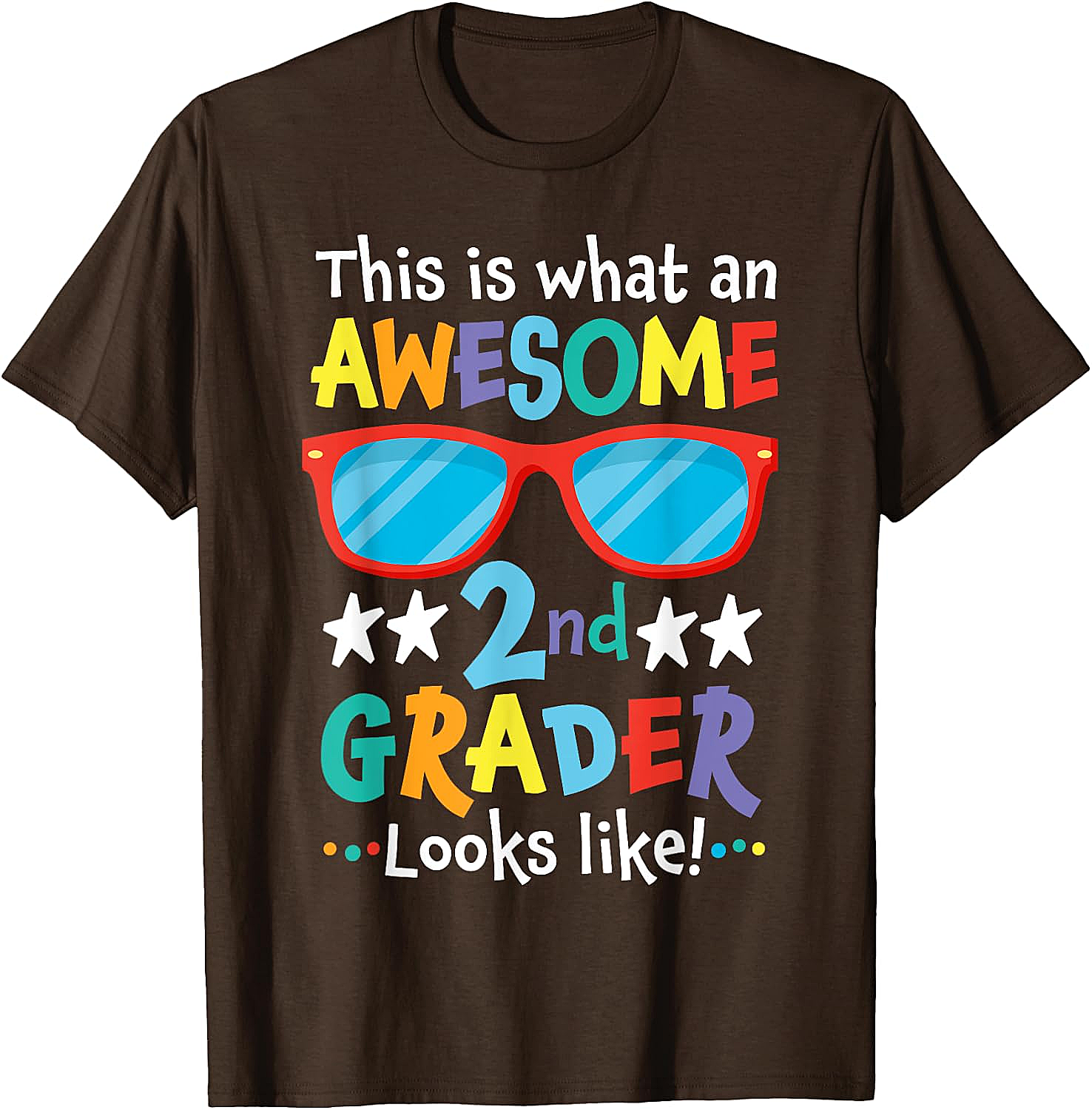 Awesome 2nd Grader T-Shirt - Back to School Tee  Shop Now!