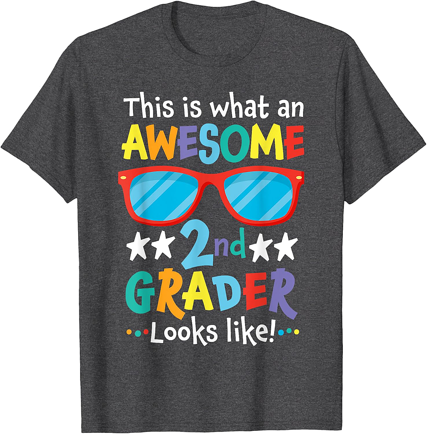 Awesome 2nd Grader T-Shirt - Back to School Tee  Shop Now!