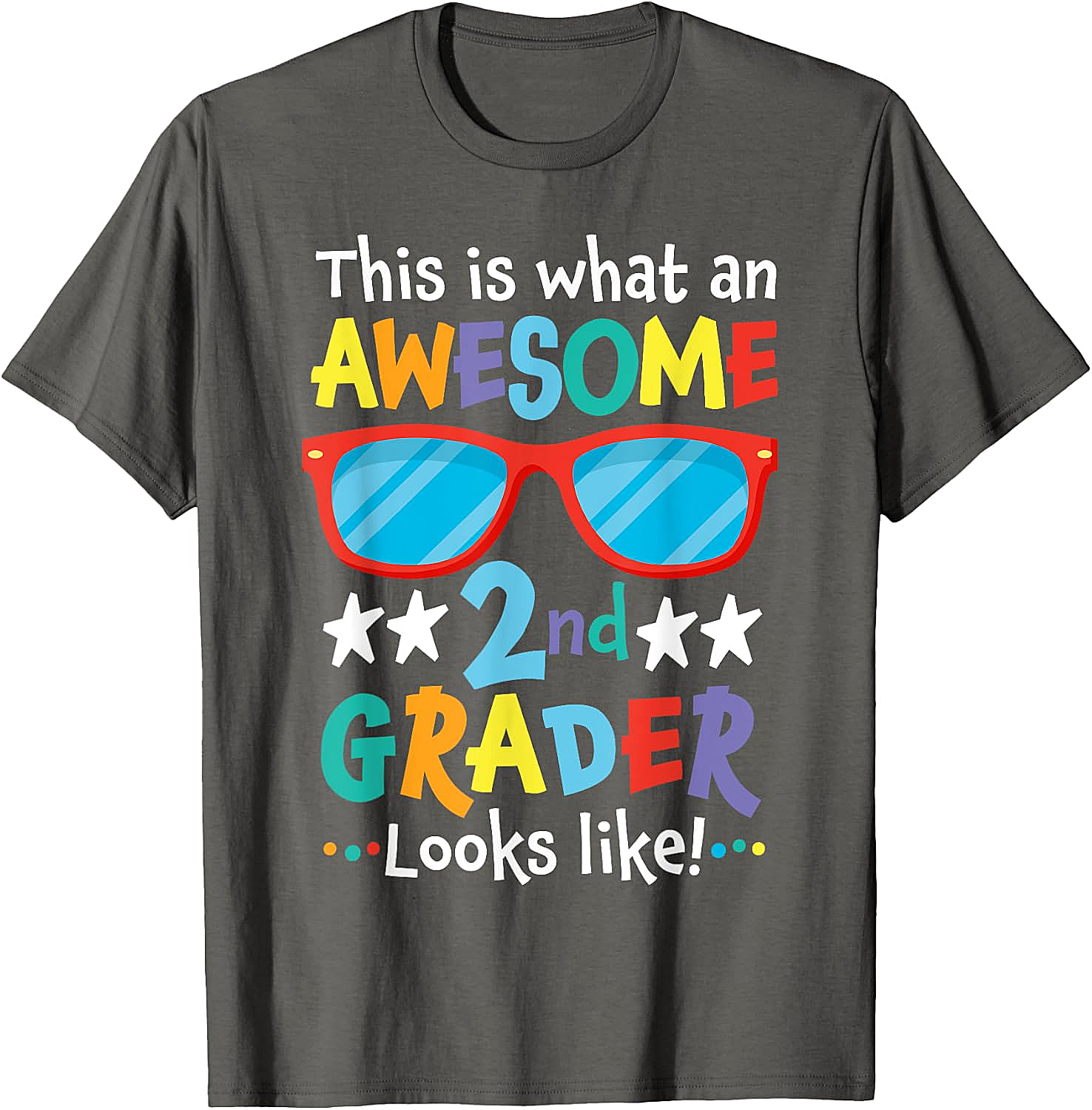 Awesome 2nd Grader T-Shirt - Back to School Tee  Shop Now!