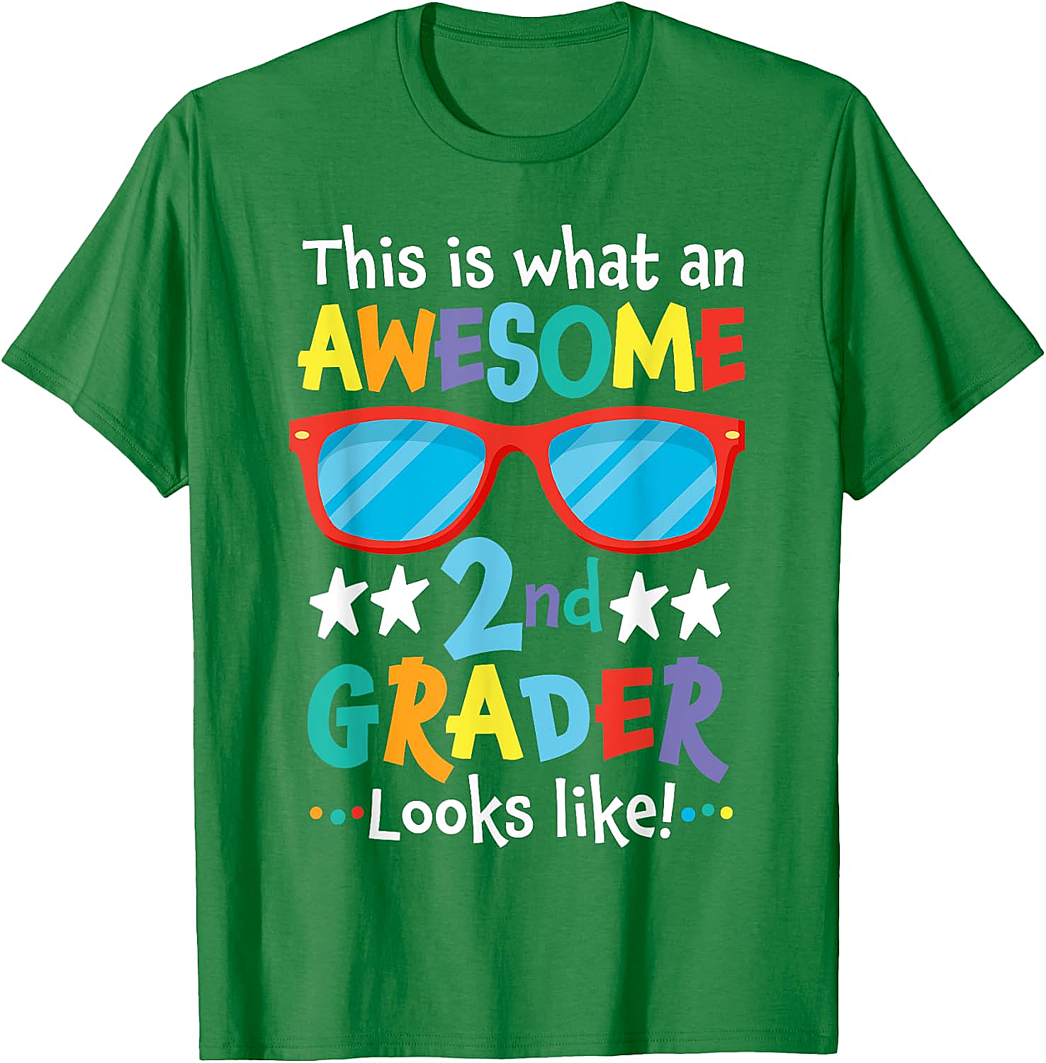 Awesome 2nd Grader T-Shirt - Back to School Tee  Shop Now!
