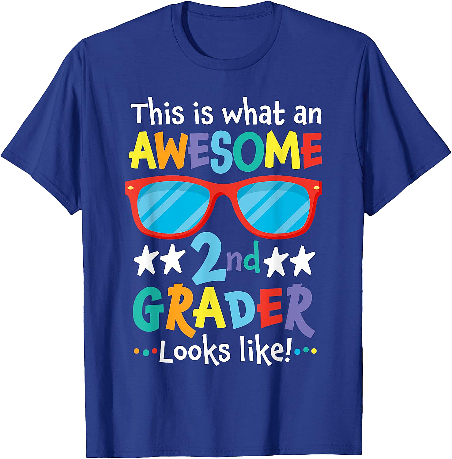 Awesome 2nd Grader T-Shirt - Back to School Tee  Shop Now!