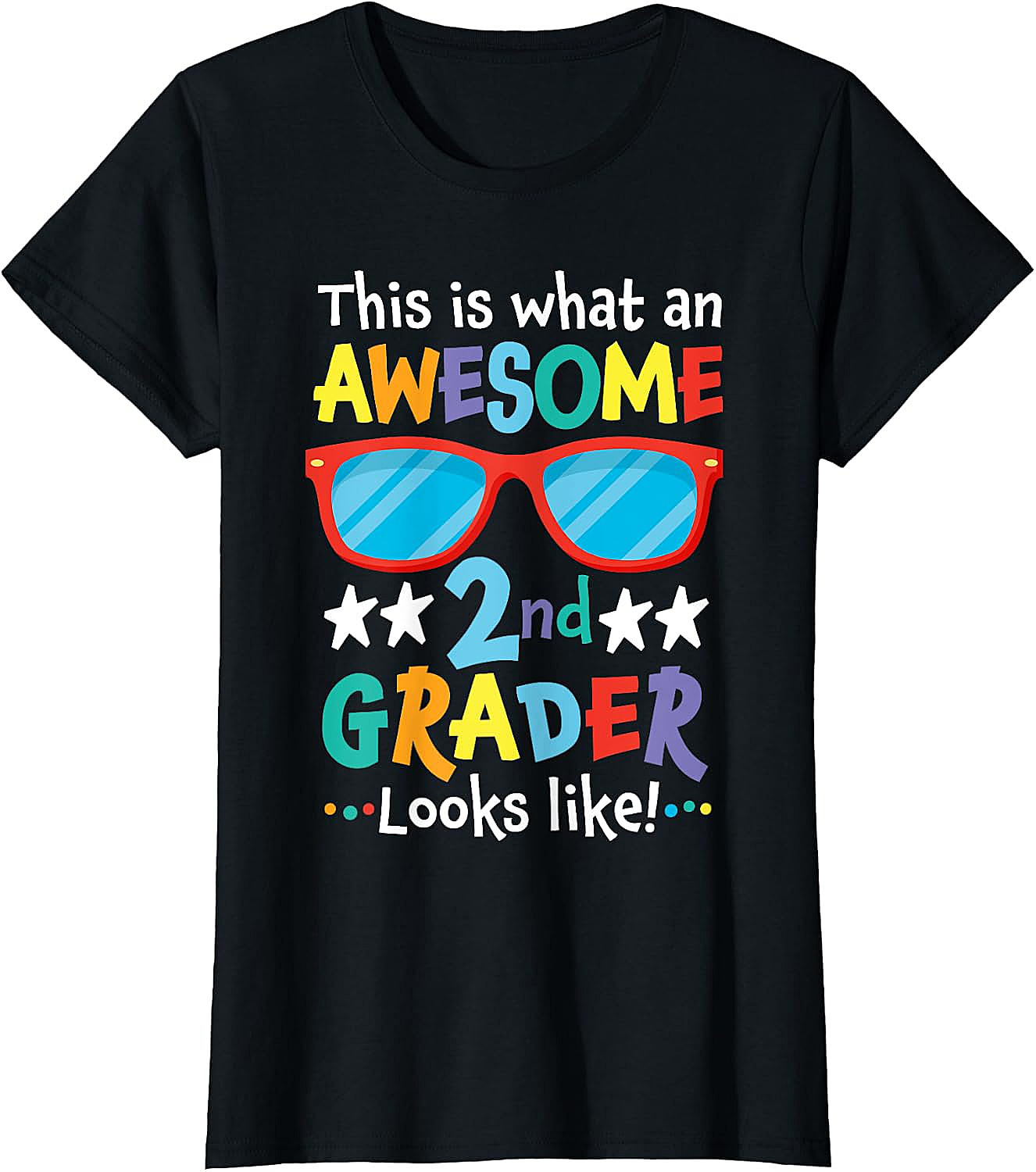 Awesome 2nd Grader T-Shirt - Back to School Tee  Shop Now!