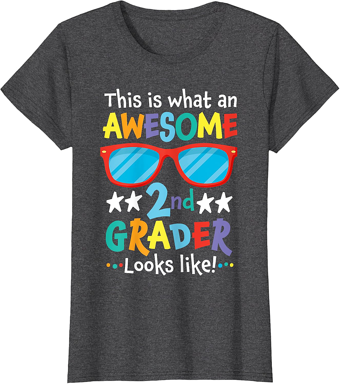 Awesome 2nd Grader T-Shirt - Back to School Tee  Shop Now!