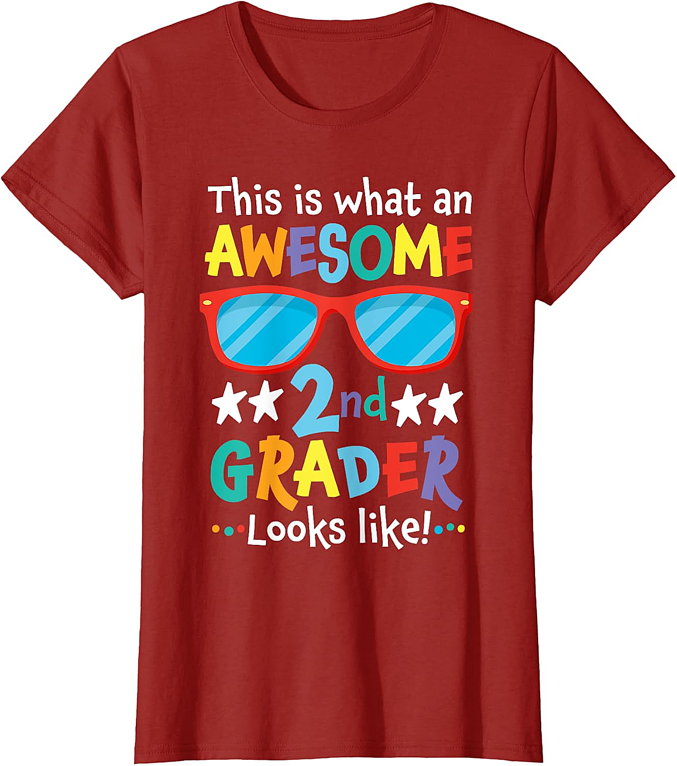 Awesome 2nd Grader T-Shirt - Back to School Tee  Shop Now!