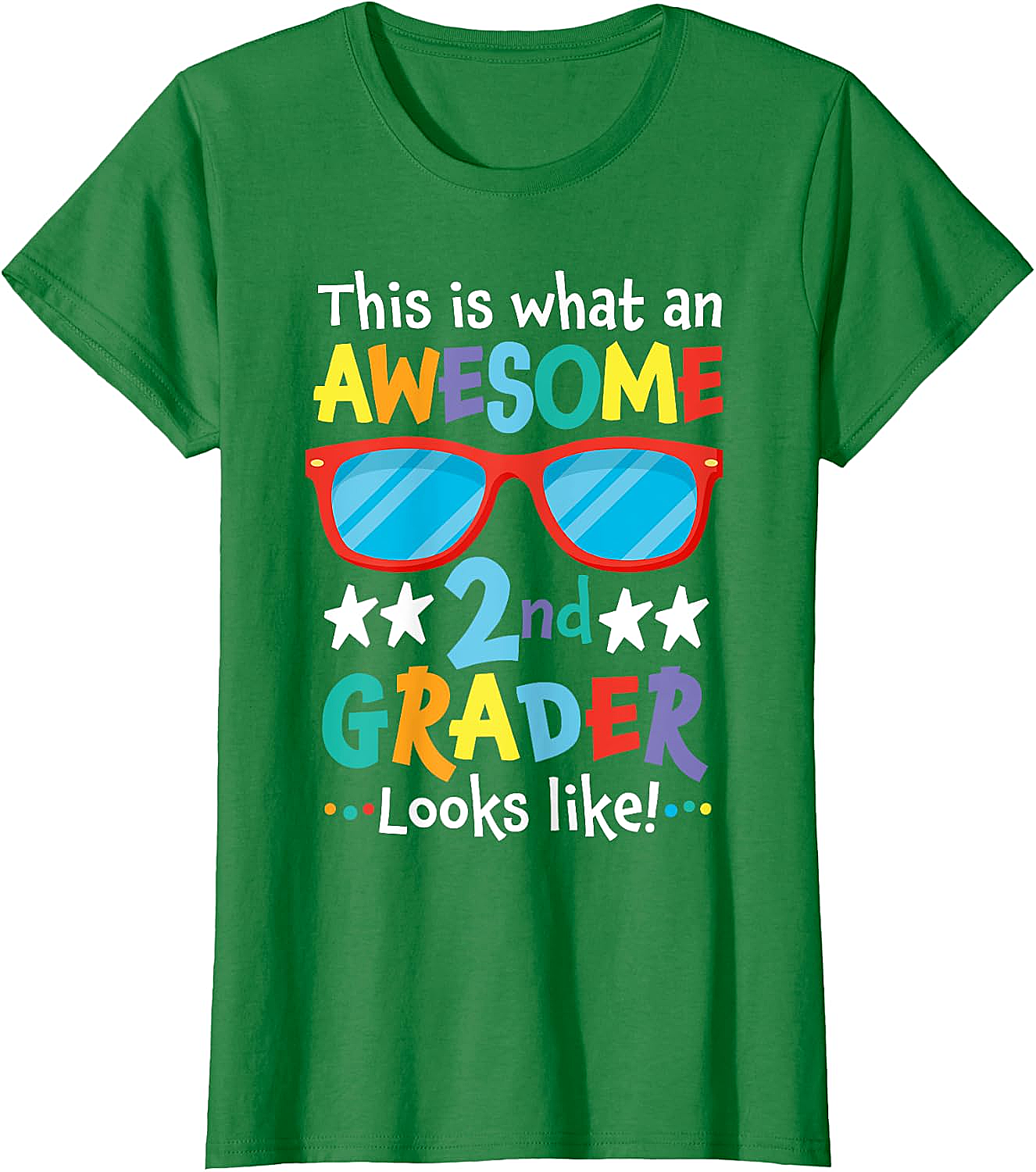 Awesome 2nd Grader T-Shirt - Back to School Tee  Shop Now!
