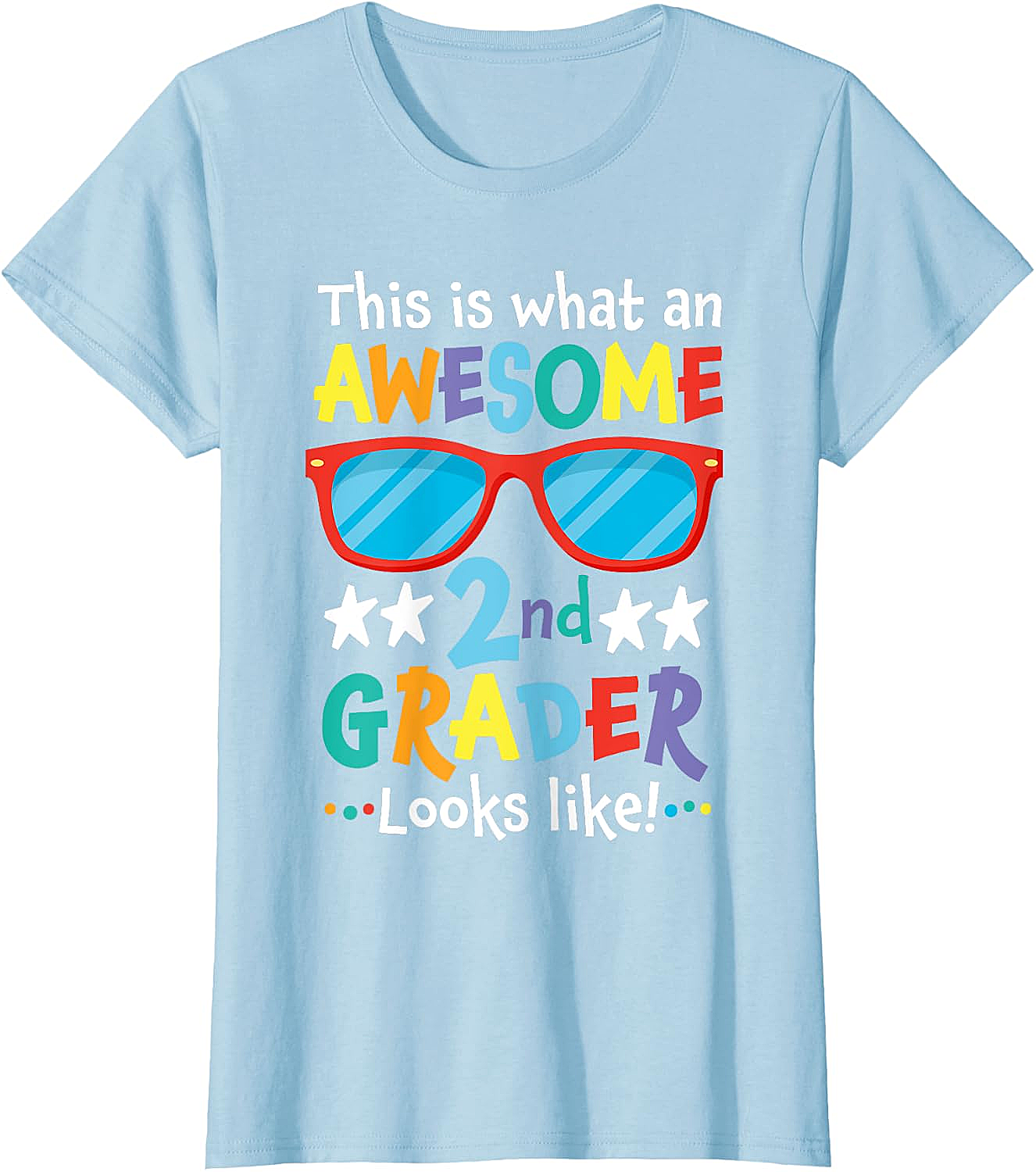 Awesome 2nd Grader T-Shirt - Back to School Tee  Shop Now!