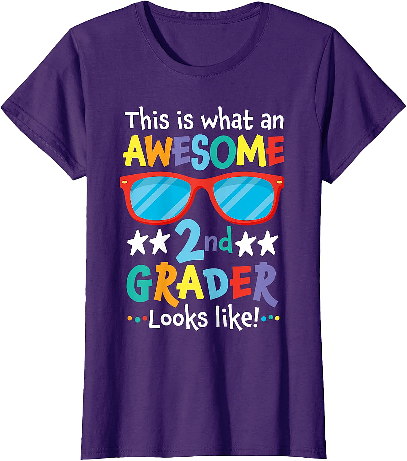 Awesome 2nd Grader T-Shirt - Back to School Tee  Shop Now!
