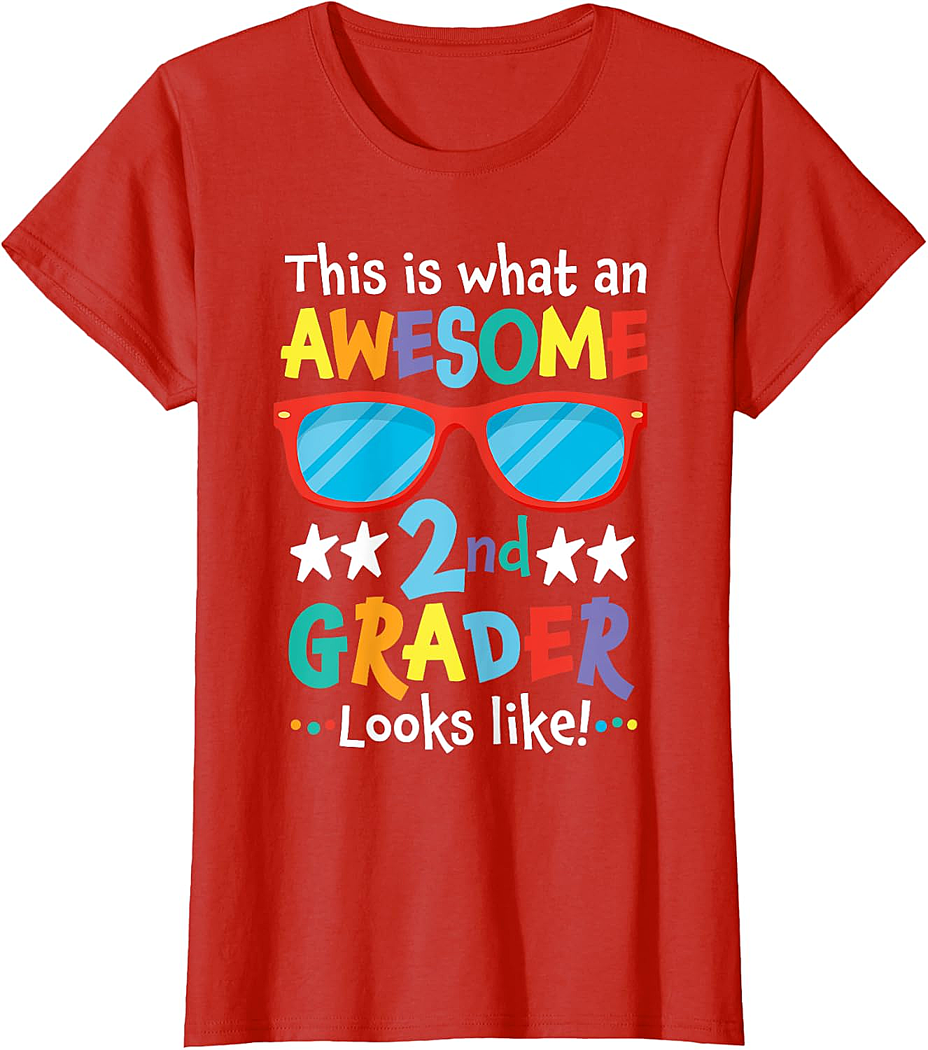 Awesome 2nd Grader T-Shirt - Back to School Tee  Shop Now!