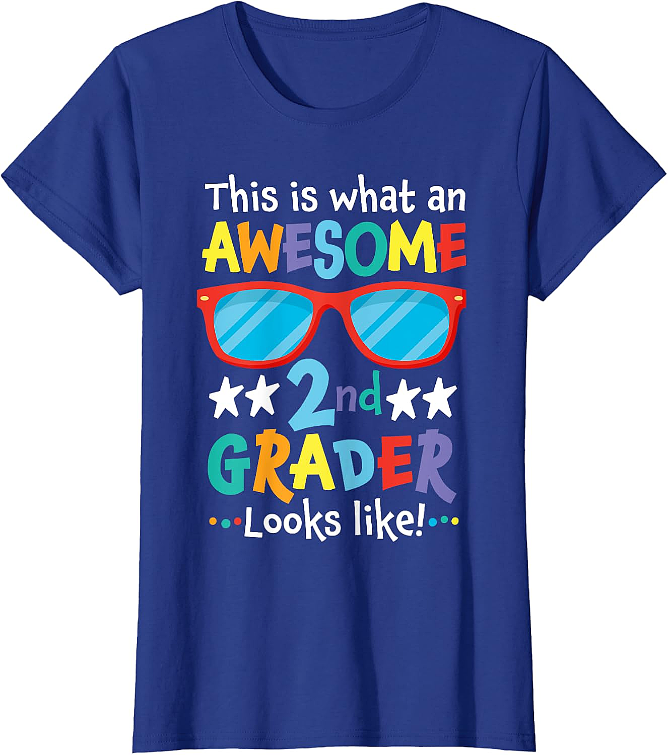 Awesome 2nd Grader T-Shirt - Back to School Tee  Shop Now!