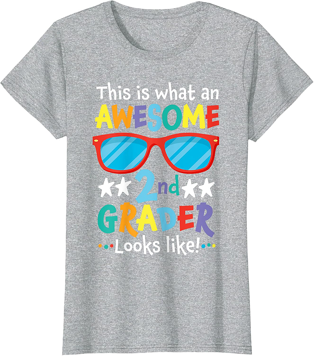 Awesome 2nd Grader T-Shirt - Back to School Tee  Shop Now!