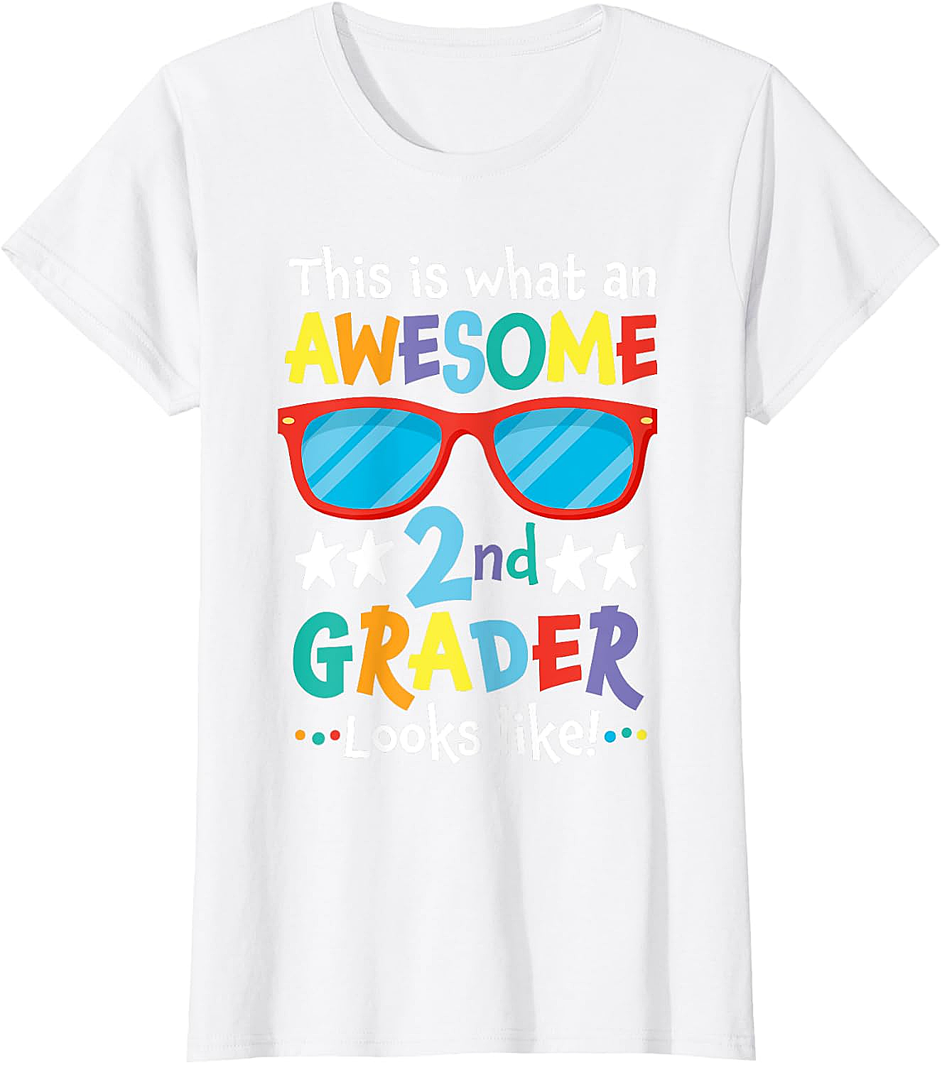 Awesome 2nd Grader T-Shirt - Back to School Tee  Shop Now!