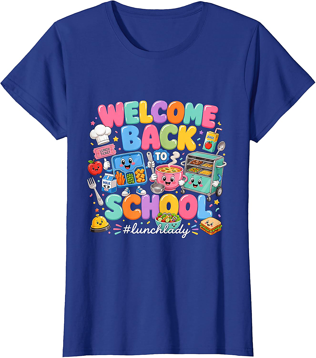 Lunch Lady Back to School T-Shirt | Funny Cafeteria Tee