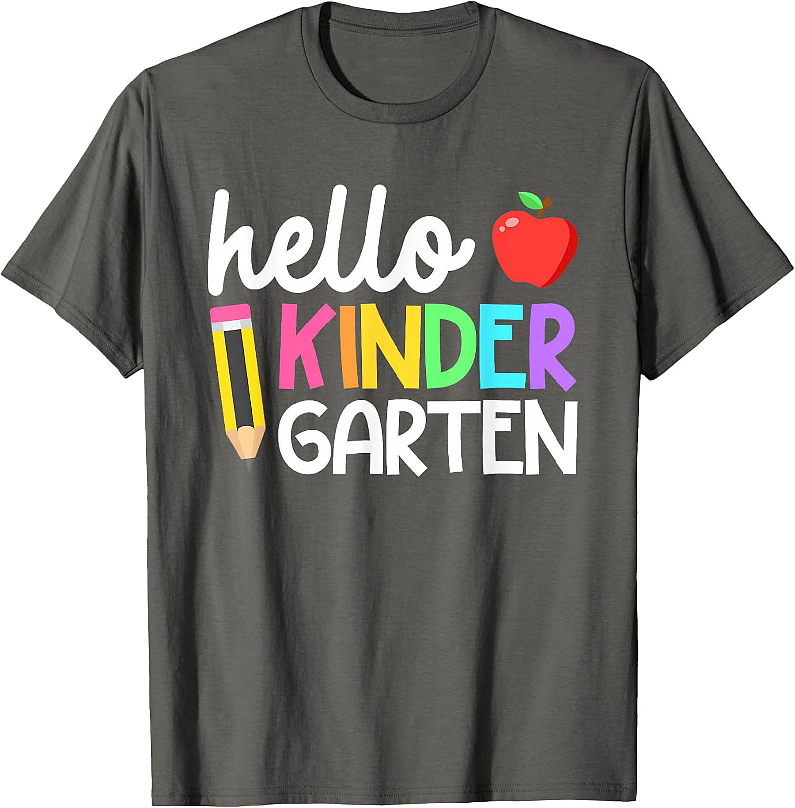 Hello Kindergarten Back to School Graphic Tee | Kids & Adult Sizes