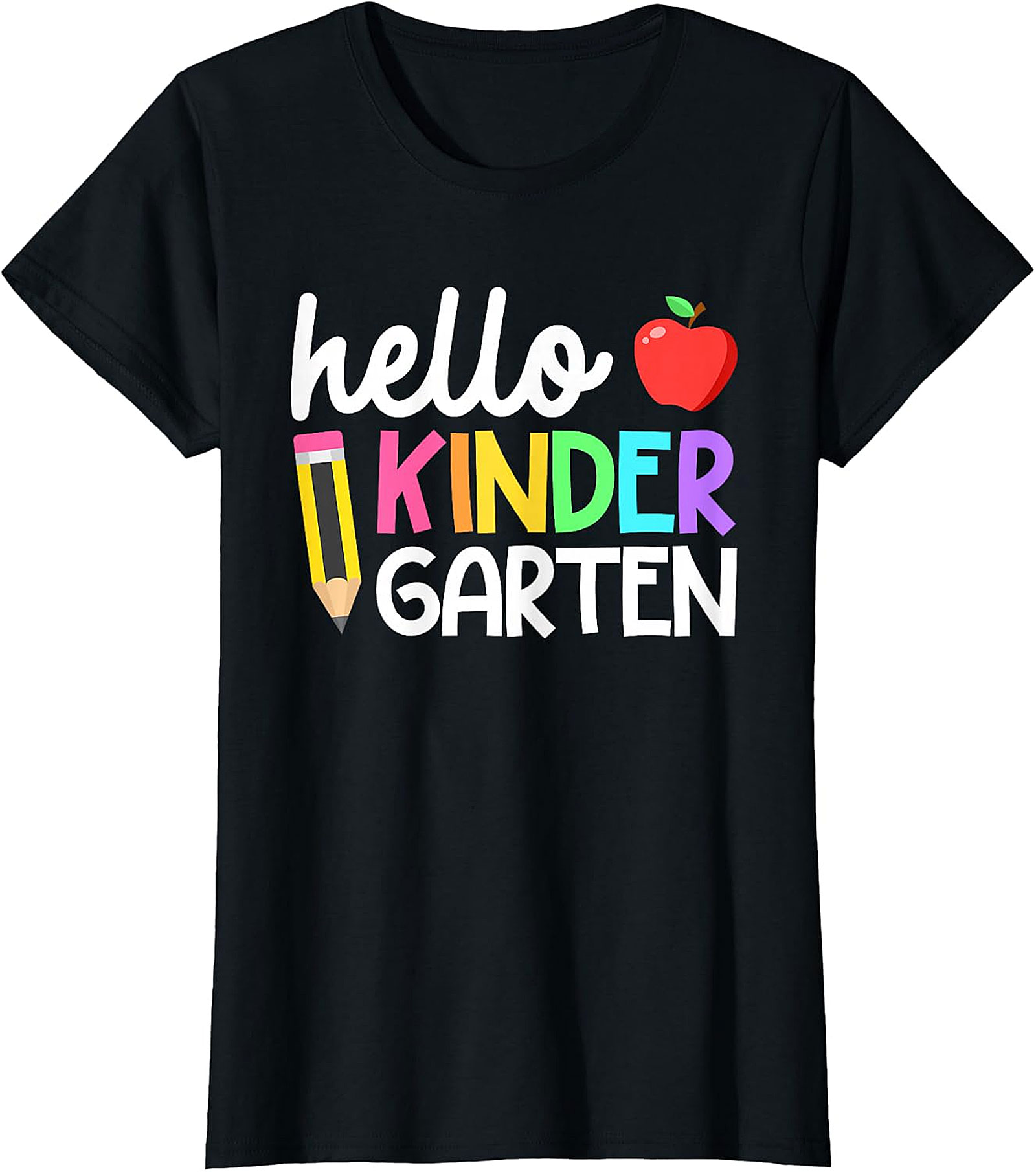 Hello Kindergarten Back to School Graphic Tee | Kids & Adult Sizes