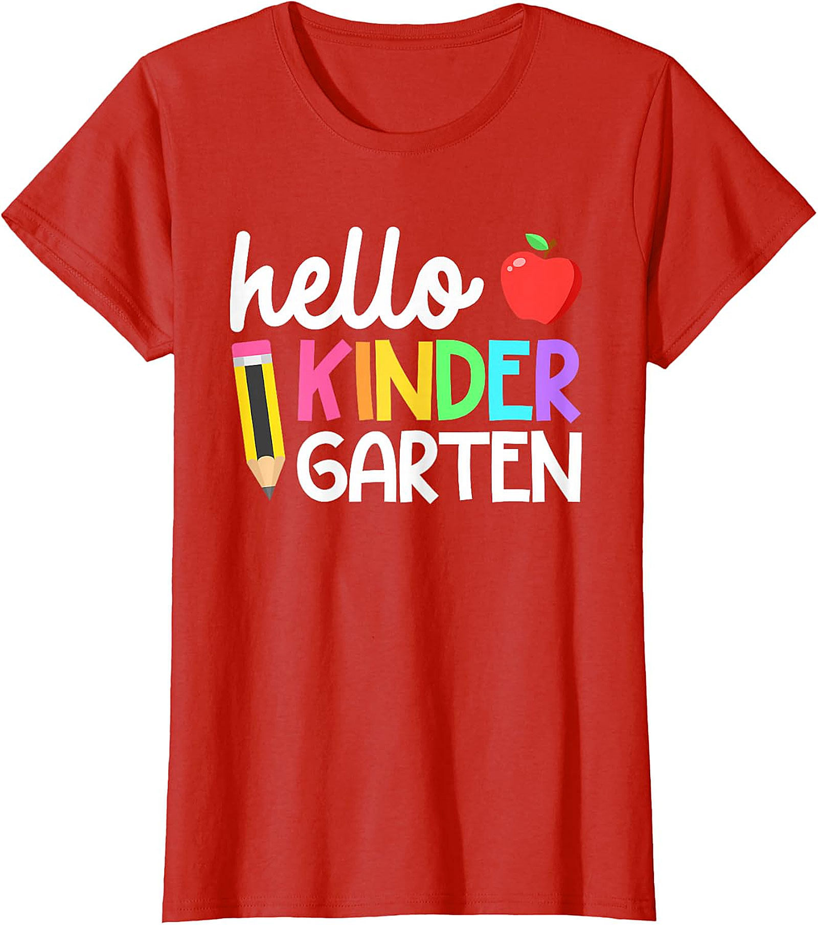 Hello Kindergarten Back to School Graphic Tee | Kids & Adult Sizes