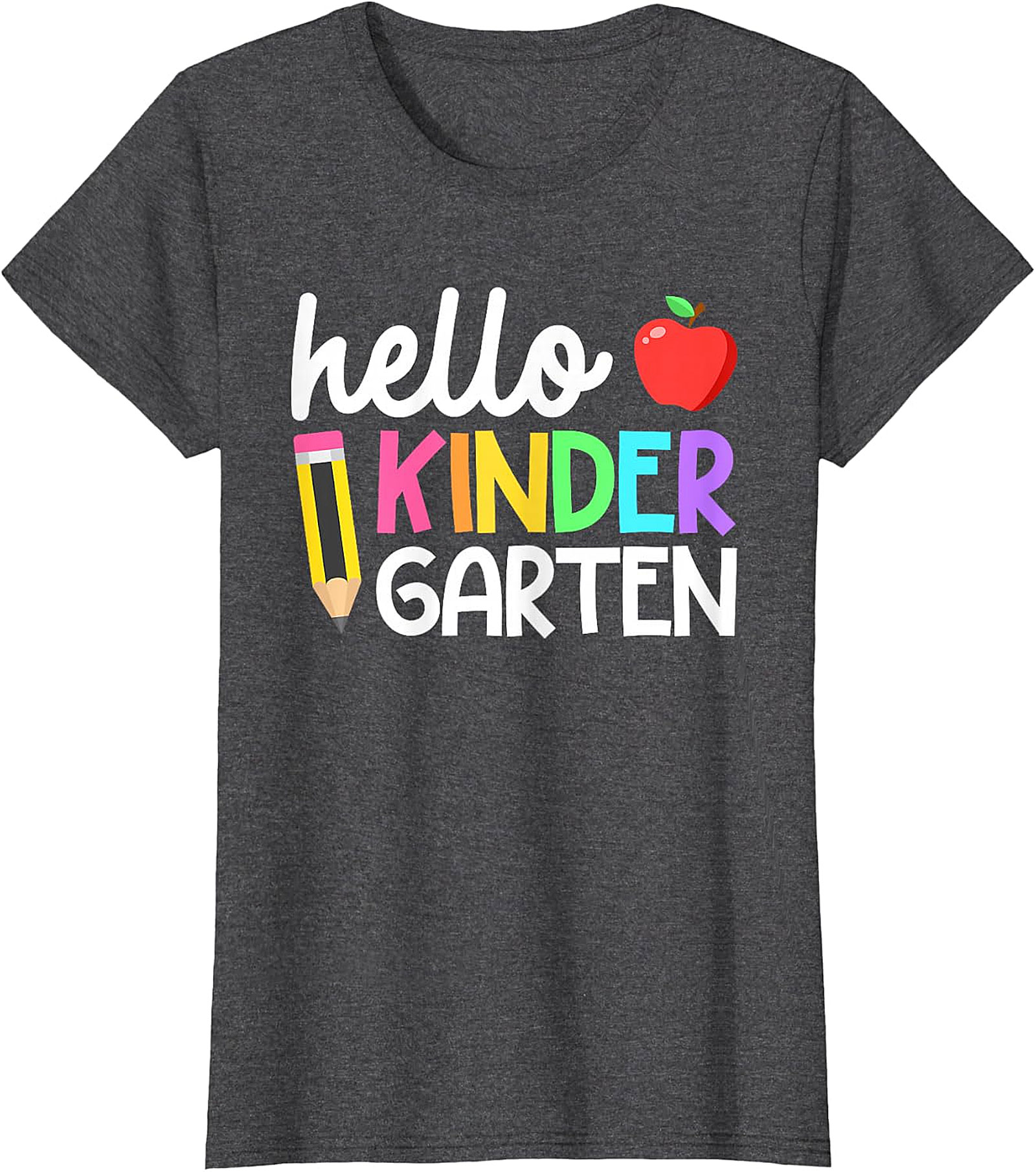 Hello Kindergarten Back to School Graphic Tee | Kids & Adult Sizes