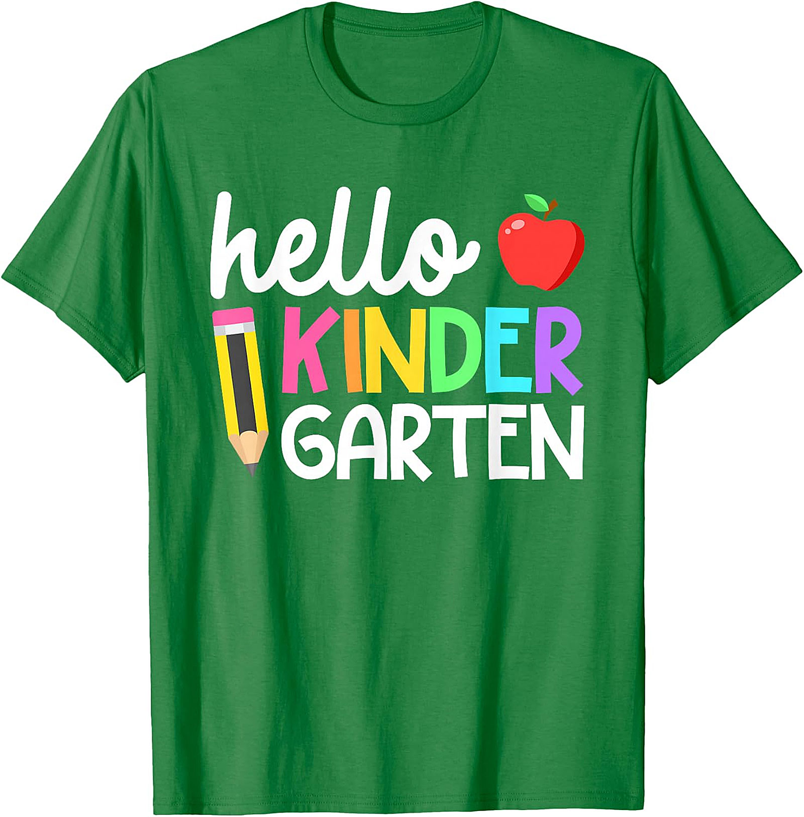 Hello Kindergarten Back to School Graphic Tee | Kids & Adult Sizes