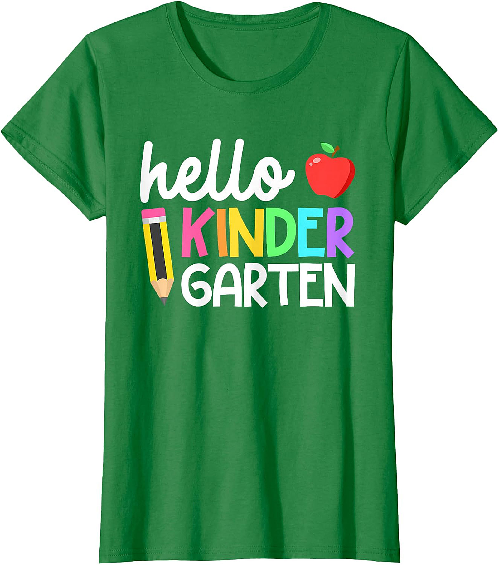 Hello Kindergarten Back to School Graphic Tee | Kids & Adult Sizes