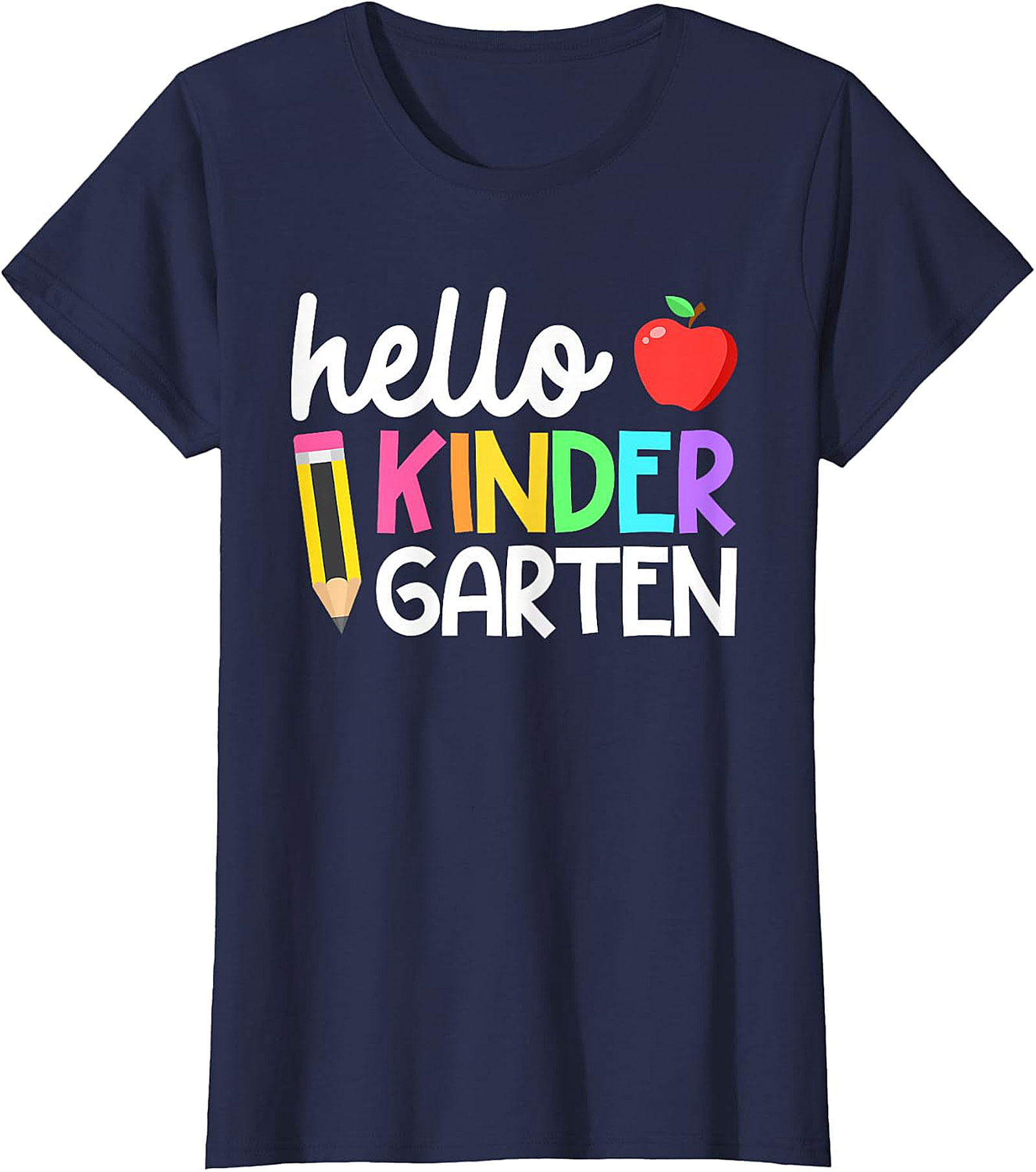 Hello Kindergarten Back to School Graphic Tee | Kids & Adult Sizes