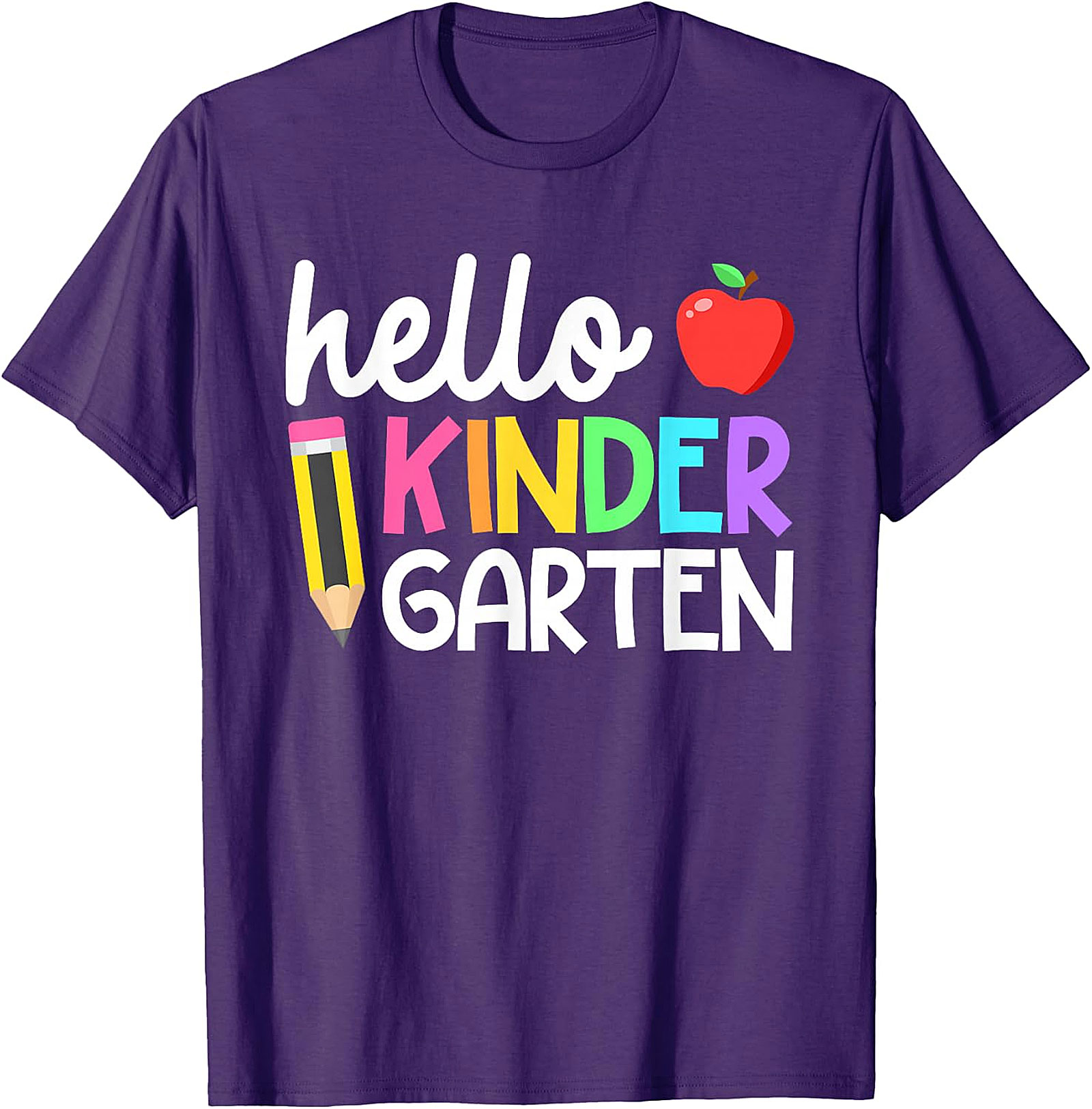 Hello Kindergarten Back to School Graphic Tee | Kids & Adult Sizes