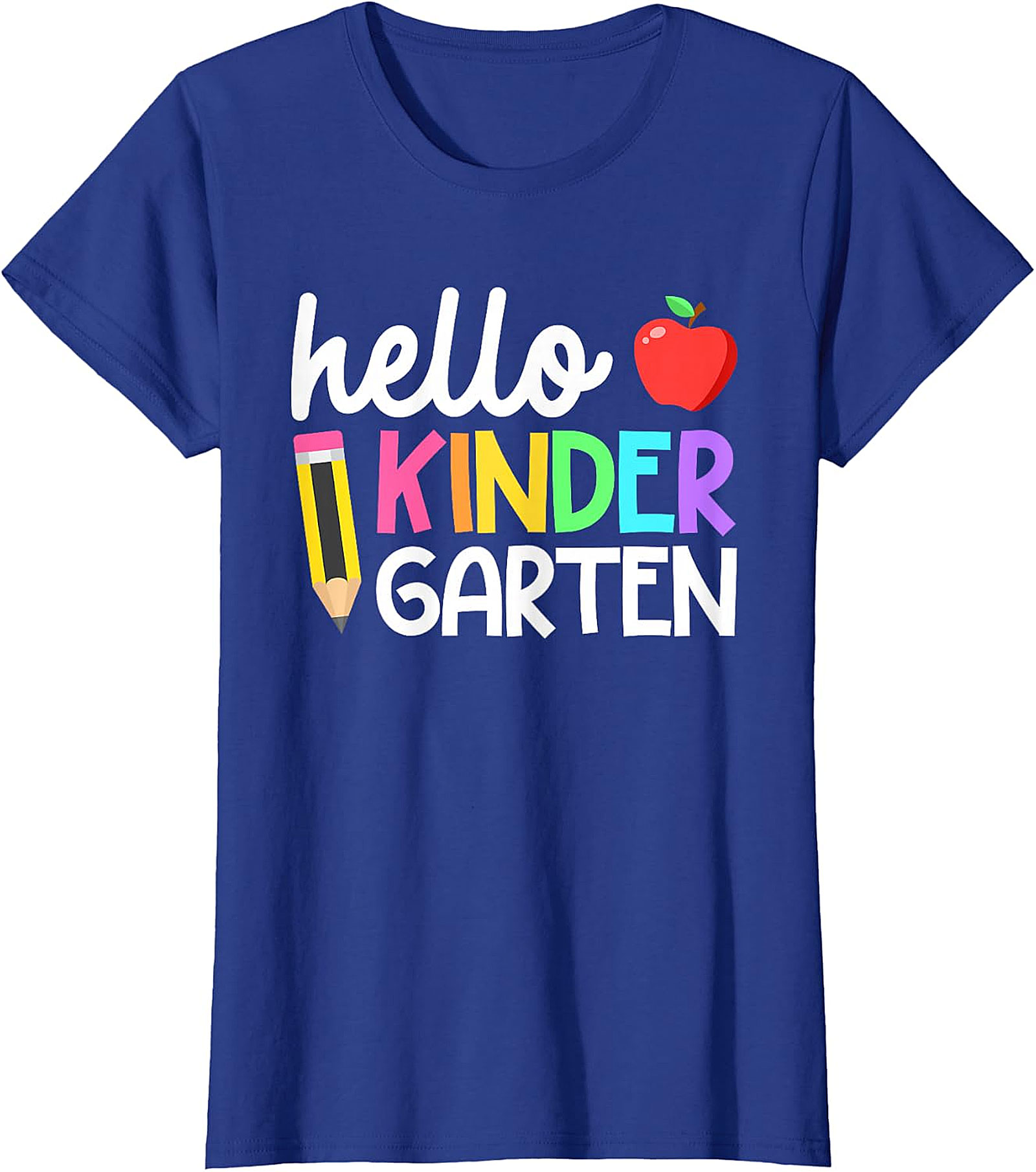 Hello Kindergarten Back to School Graphic Tee | Kids & Adult Sizes