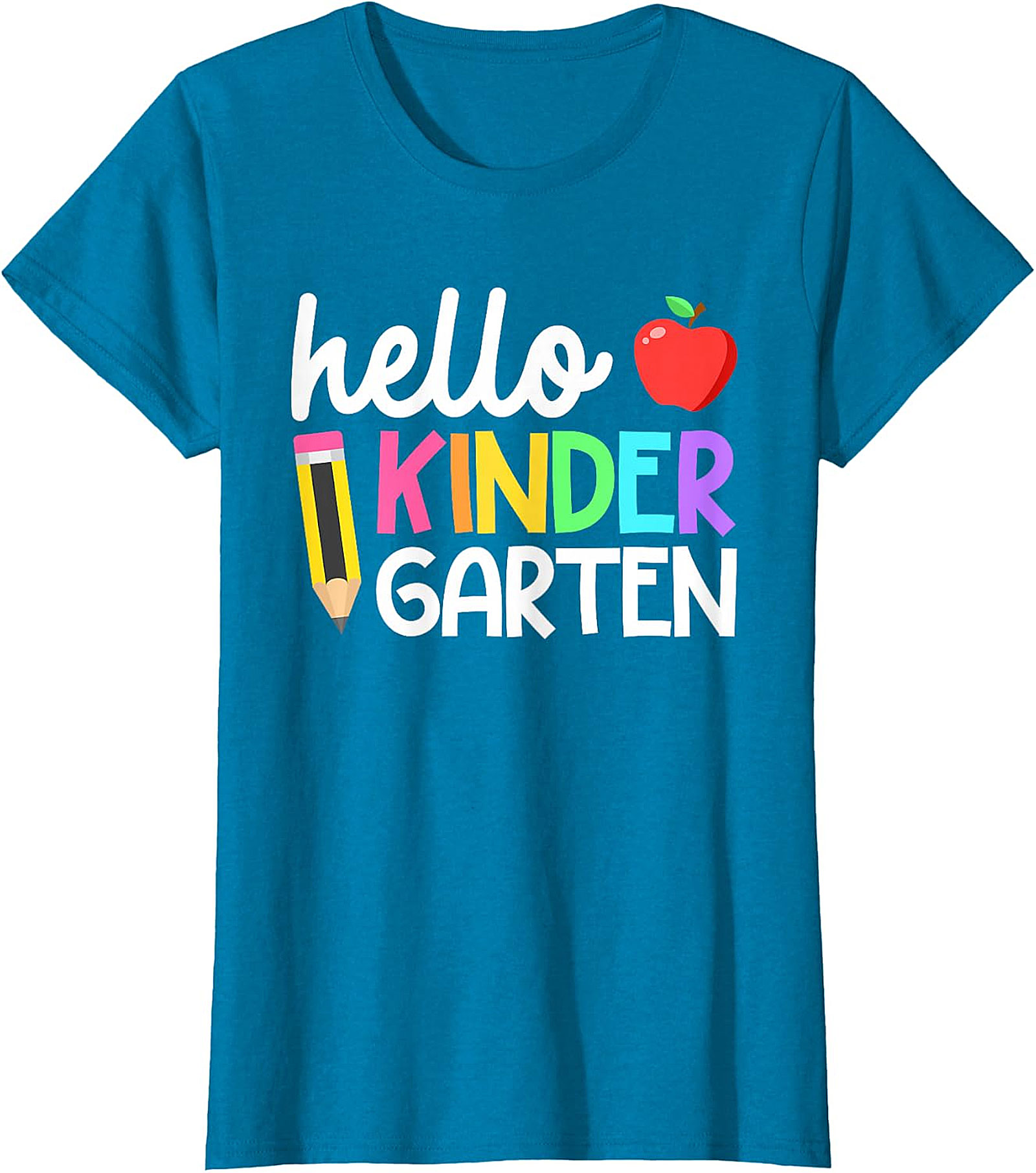 Hello Kindergarten Back to School Graphic Tee | Kids & Adult Sizes