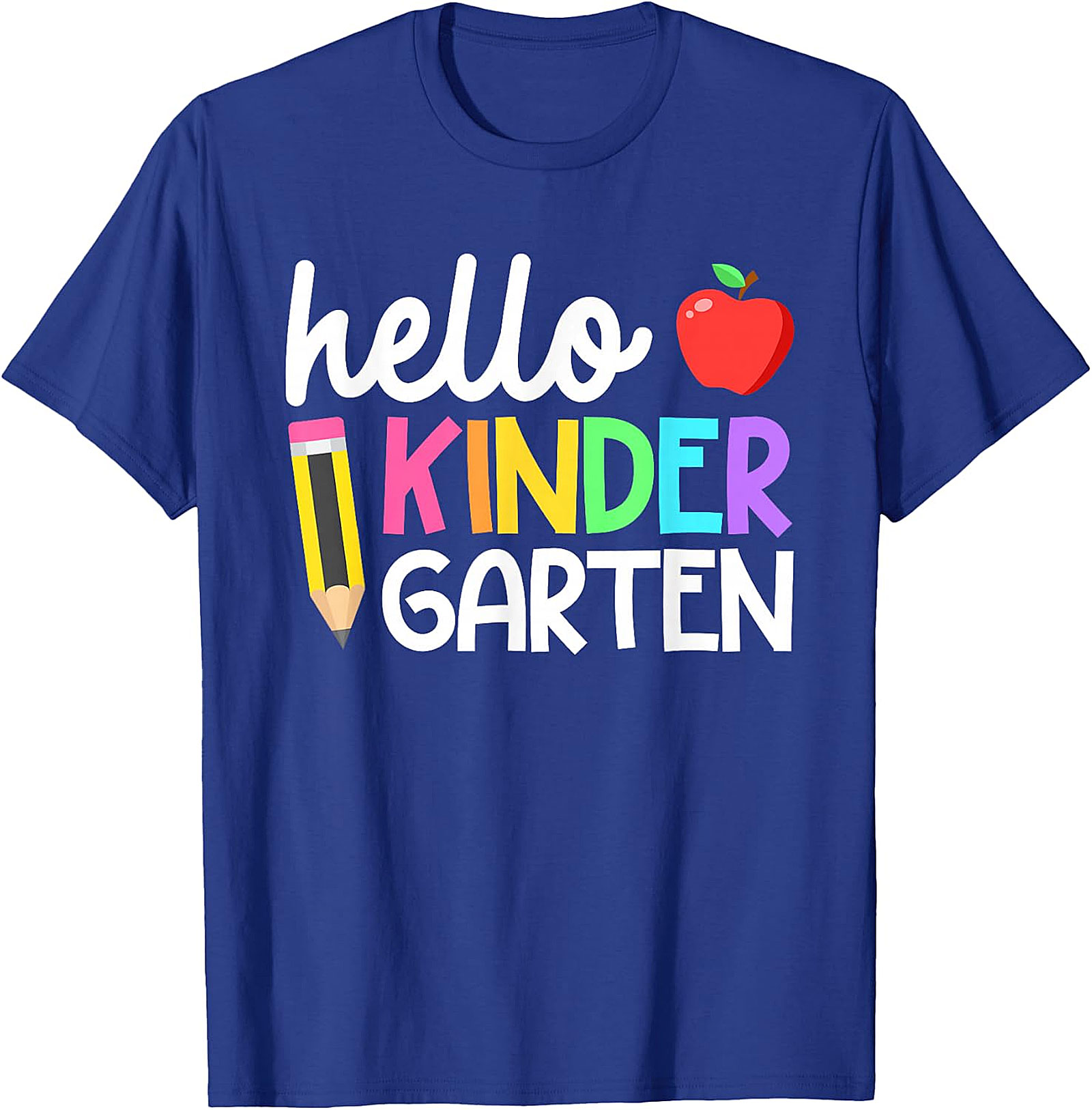 Hello Kindergarten Back to School Graphic Tee | Kids & Adult Sizes