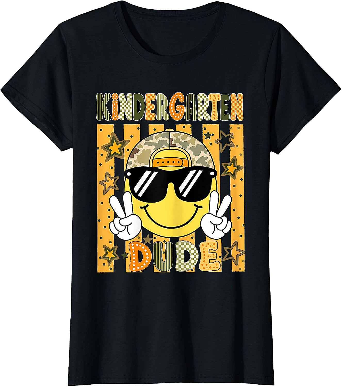 Kindergarten Dude Shirt - Boys 1st Day of School Tee
