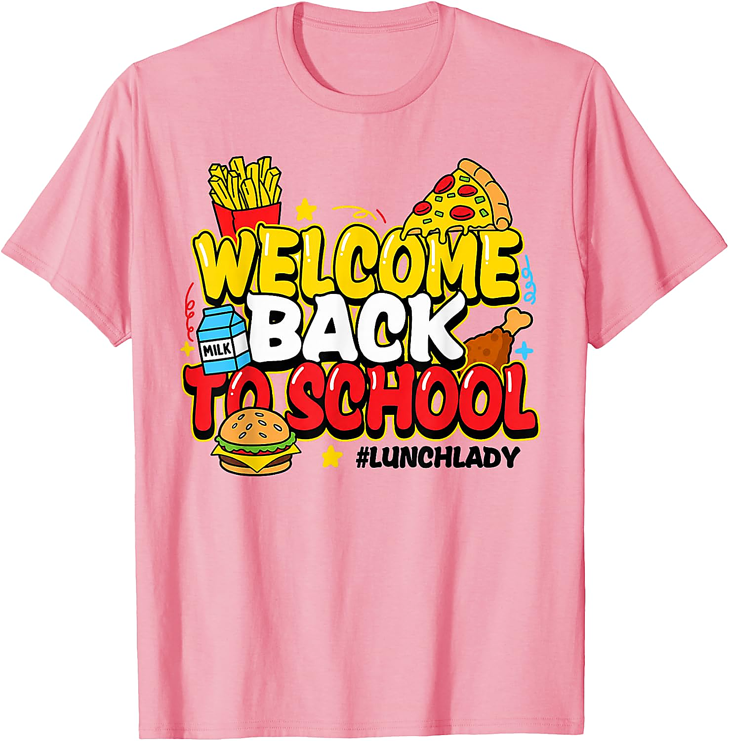 Lunch Lady Back to School T-Shirt | Funny Food Service Tee