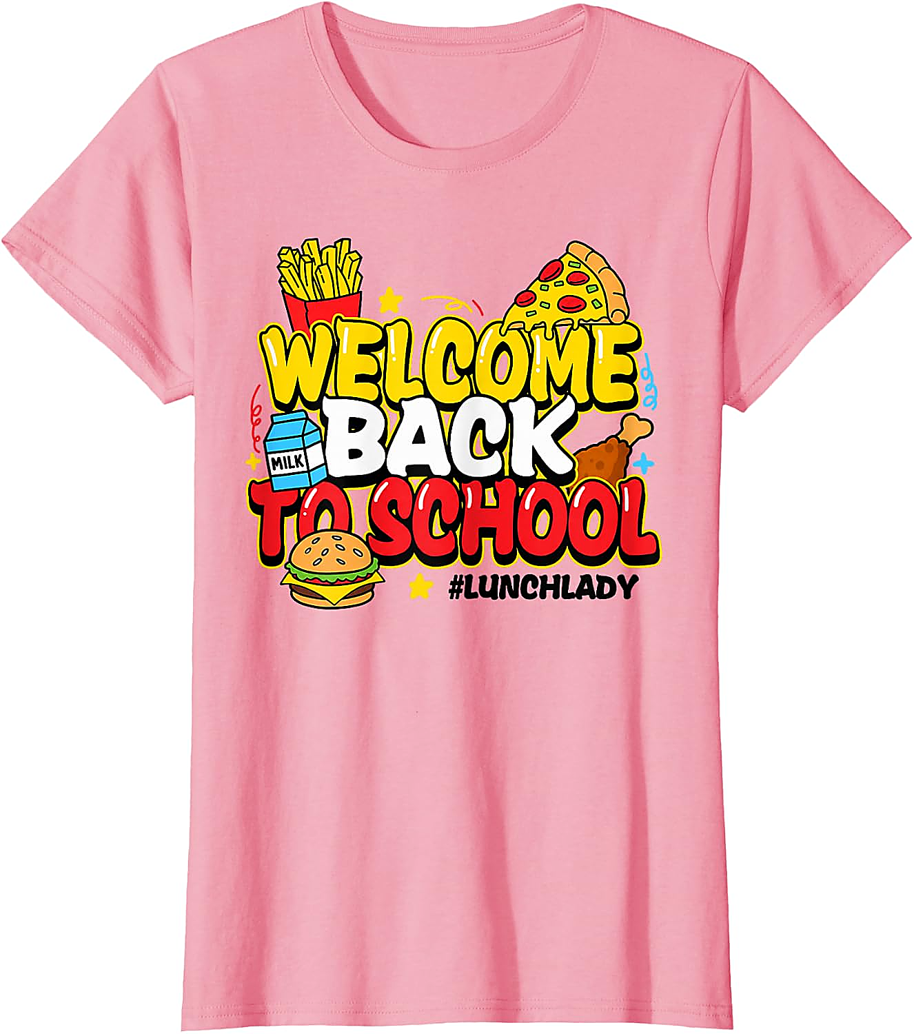 Lunch Lady Back to School T-Shirt | Funny Food Service Tee
