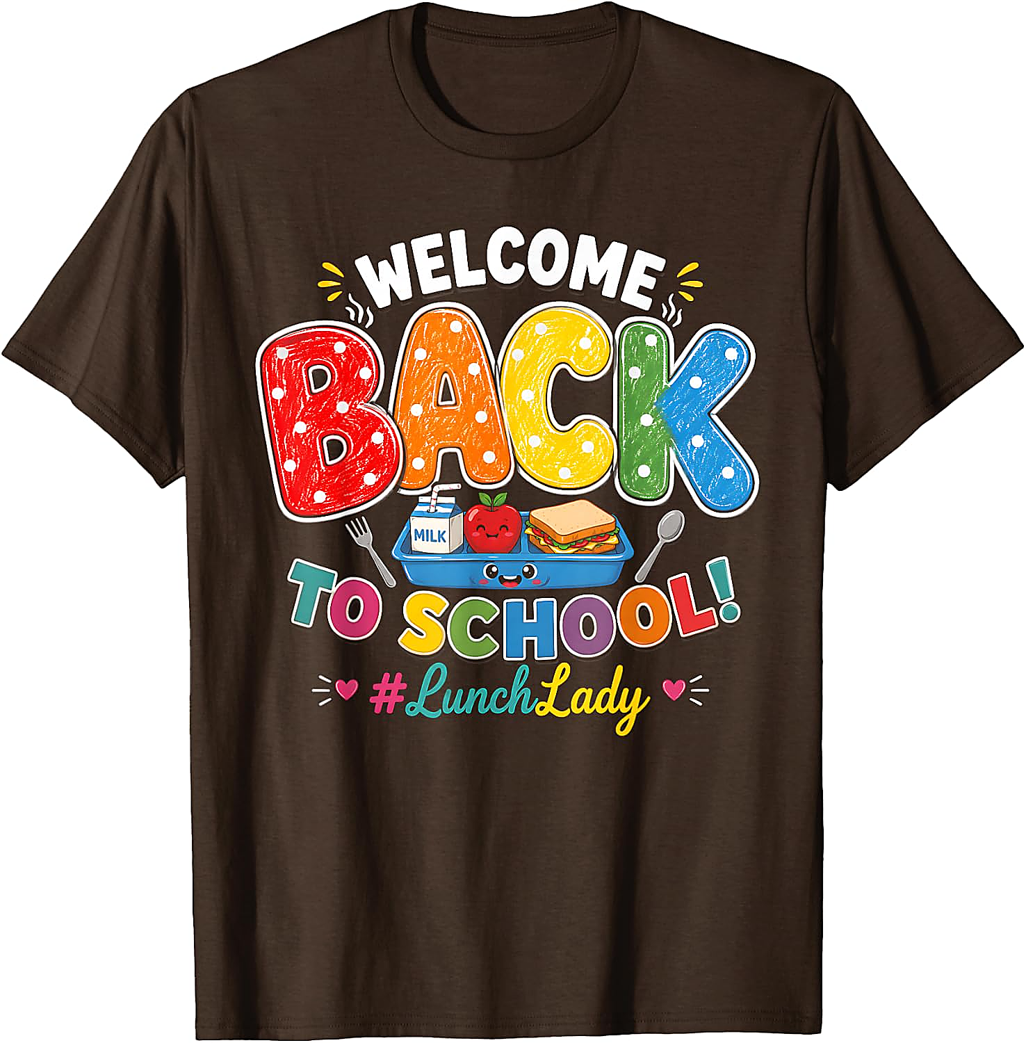 Lunch Lady Back to School T-Shirt | Funny Cafeteria Tee
