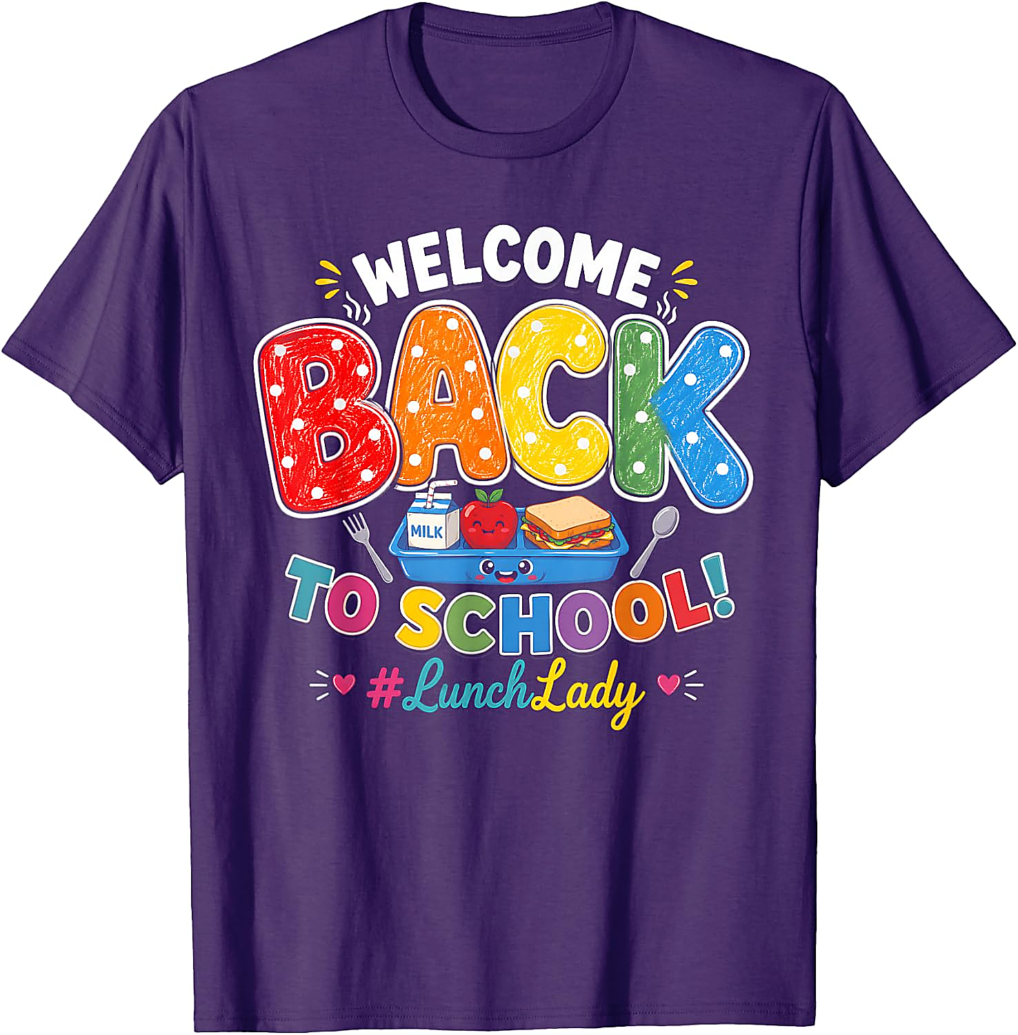 Lunch Lady Back to School T-Shirt | Funny Cafeteria Tee