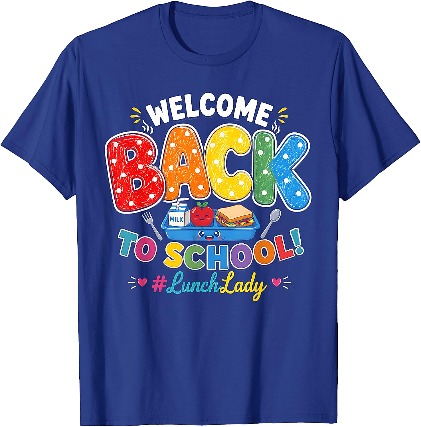 Lunch Lady Back to School T-Shirt | Funny Cafeteria Tee