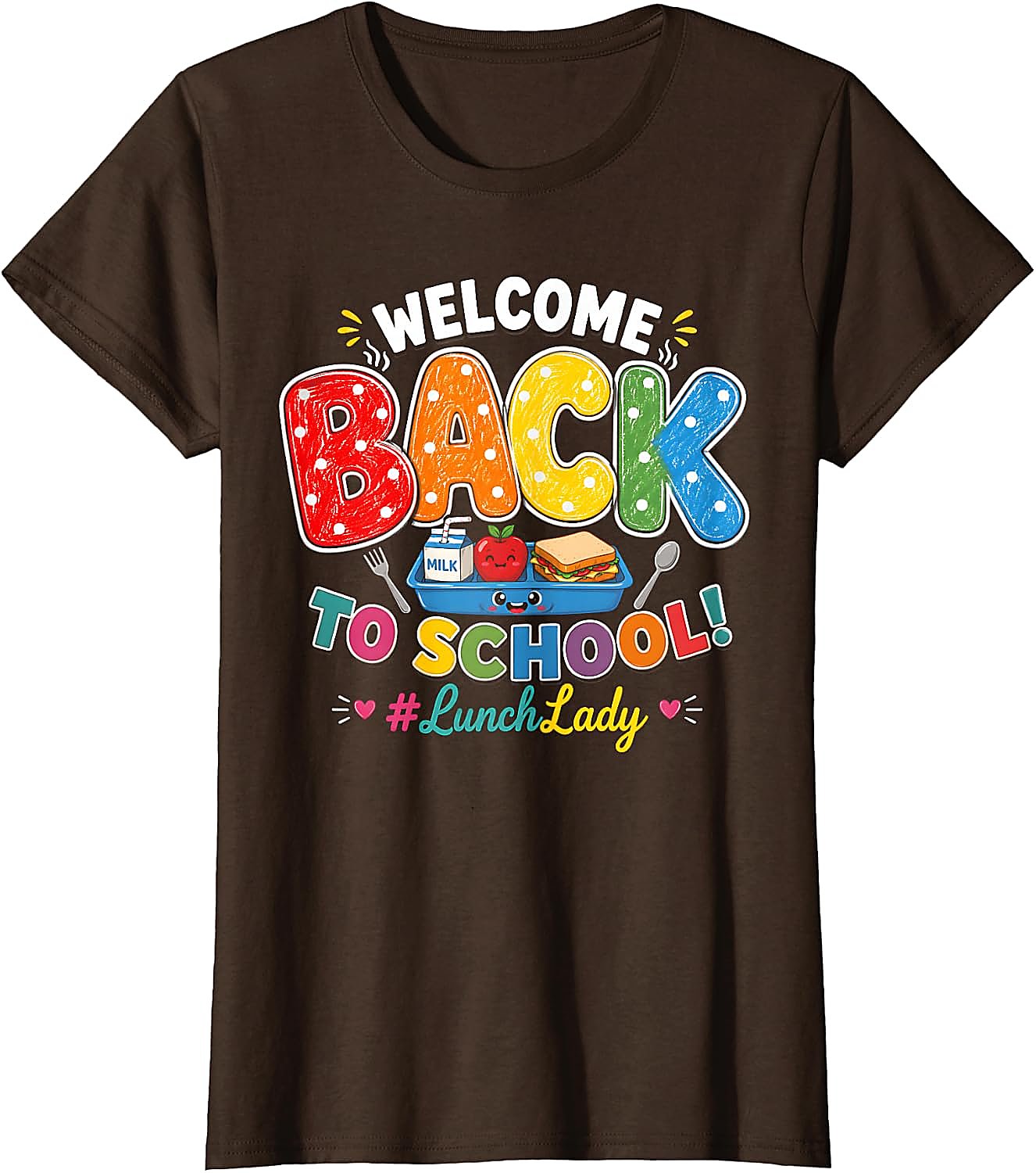 Lunch Lady Back to School T-Shirt | Funny Cafeteria Tee