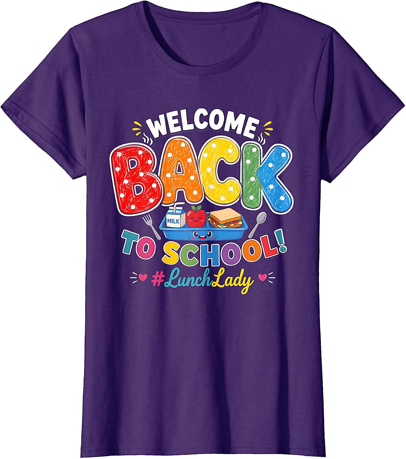 Lunch Lady Back to School T-Shirt | Funny Cafeteria Tee