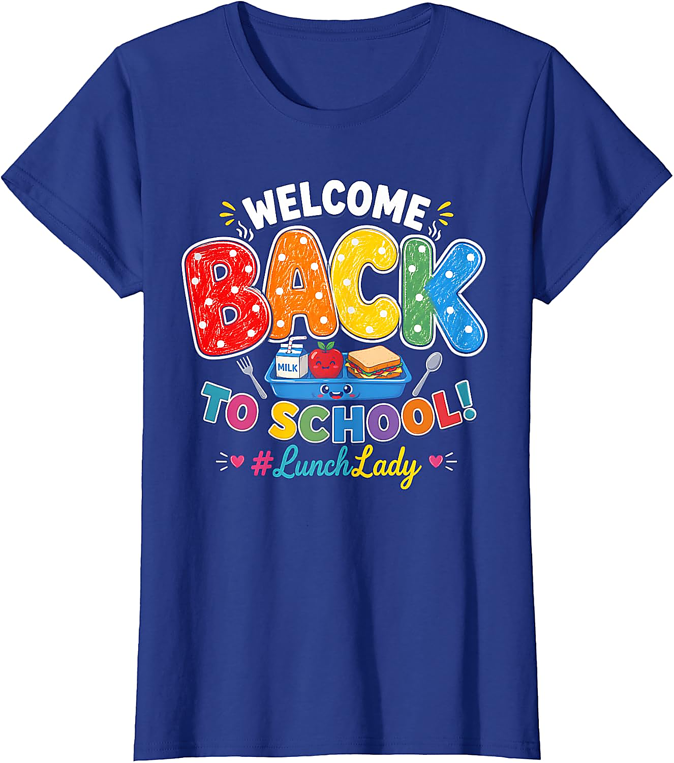 Lunch Lady Back to School T-Shirt | Funny Cafeteria Tee