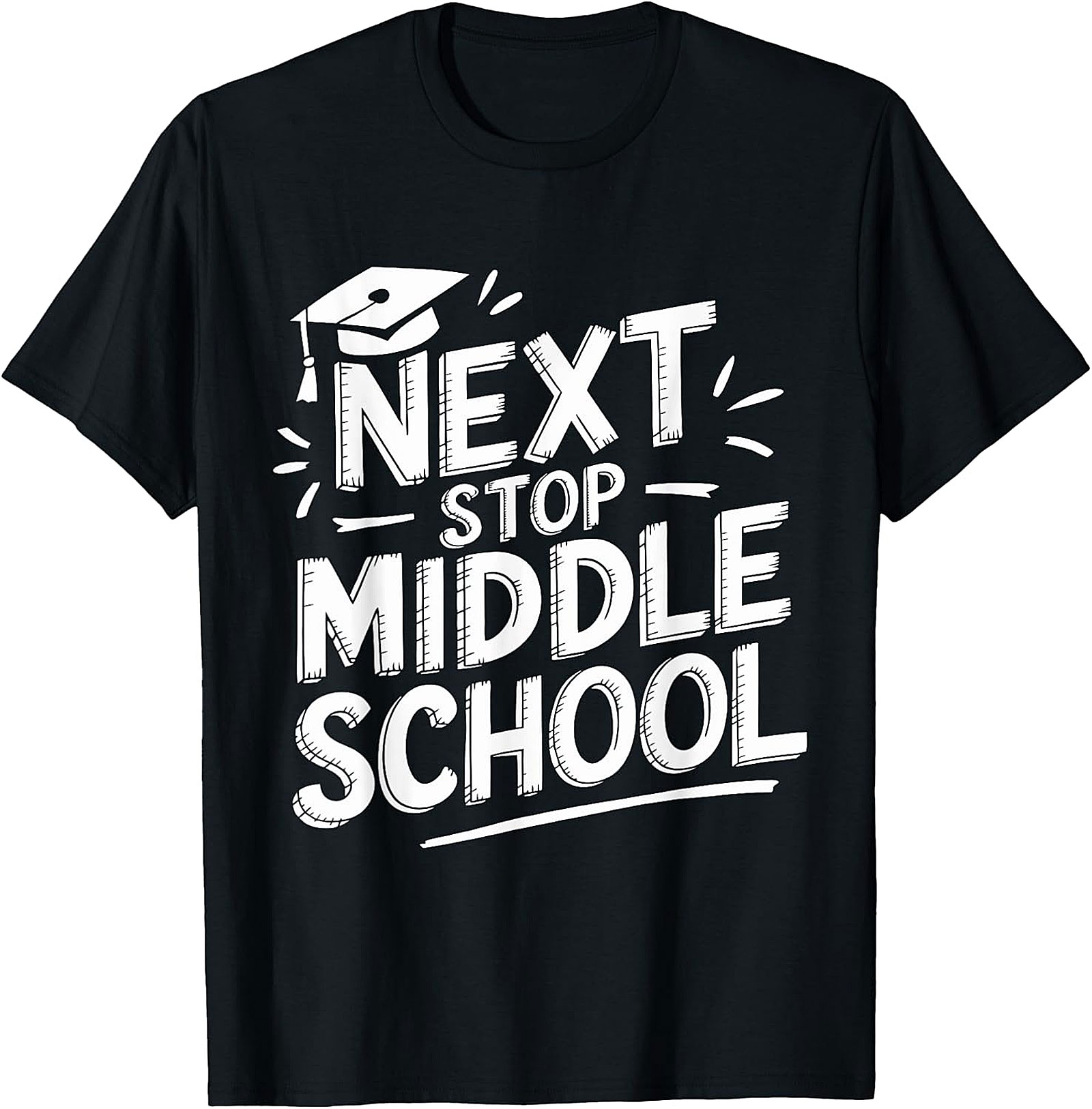 Next Stop Middle School Graduation Tee | Celebrate Grads!