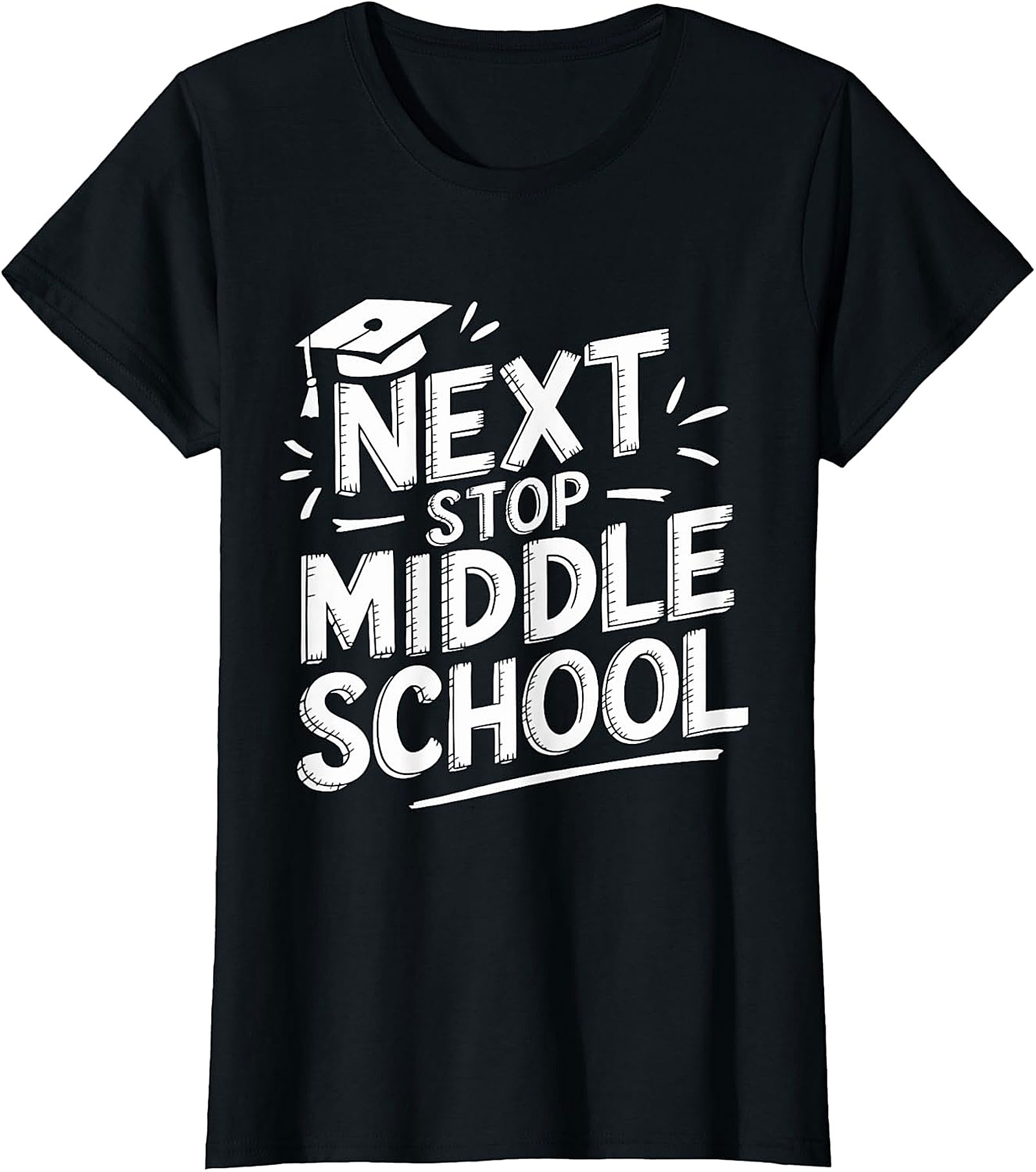 Next Stop Middle School Graduation Tee | Celebrate Grads!
