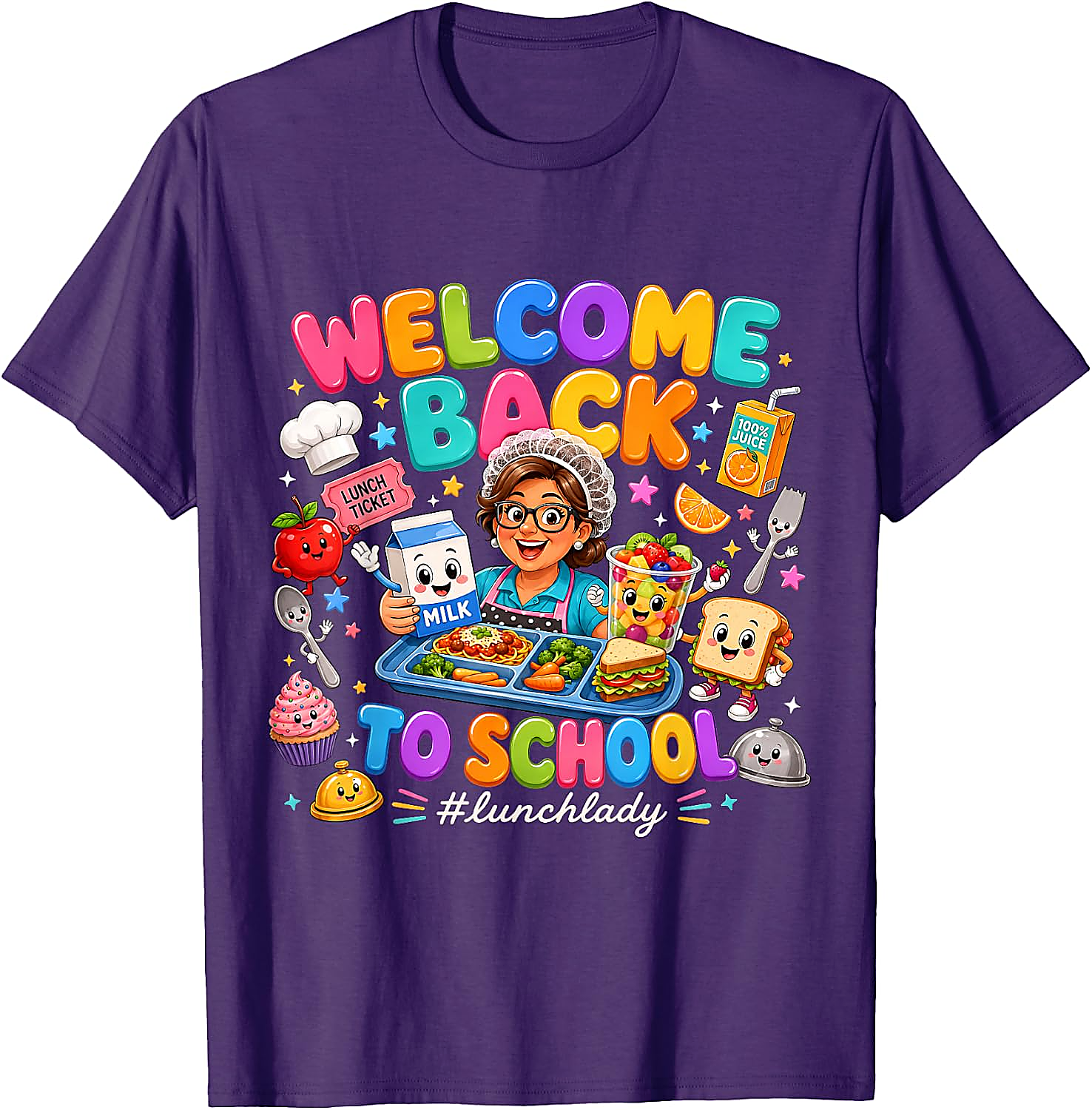 Lunch Lady T-Shirt | Welcome Back to School Gift Tee