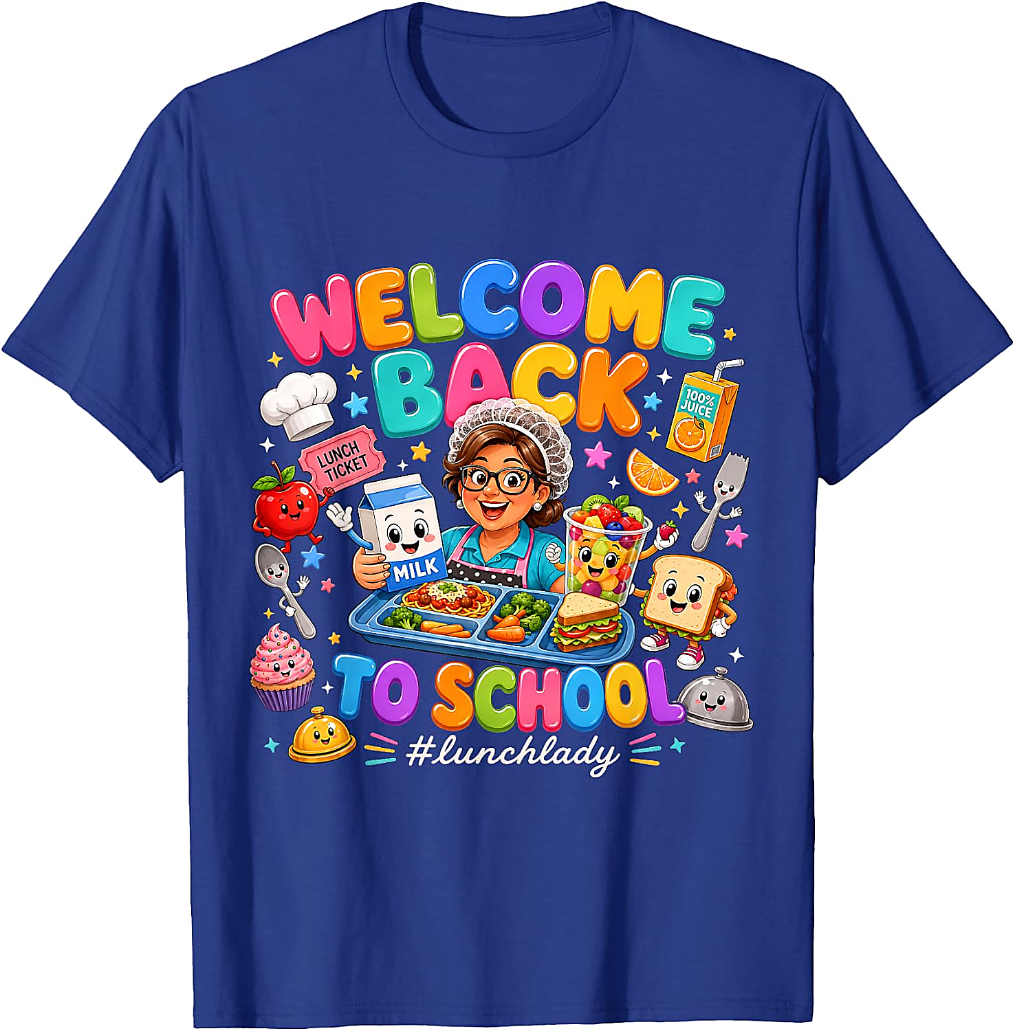 Lunch Lady T-Shirt | Welcome Back to School Gift Tee