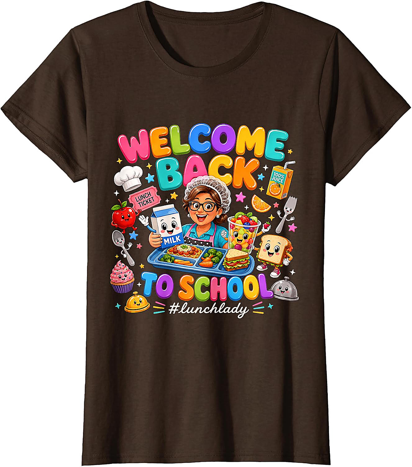 Lunch Lady T-Shirt | Welcome Back to School Gift Tee