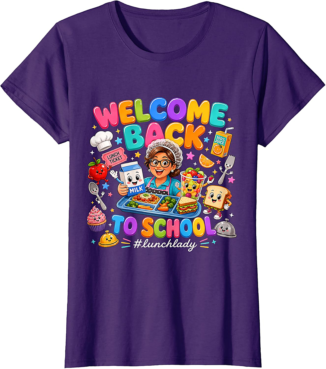 Lunch Lady T-Shirt | Welcome Back to School Gift Tee