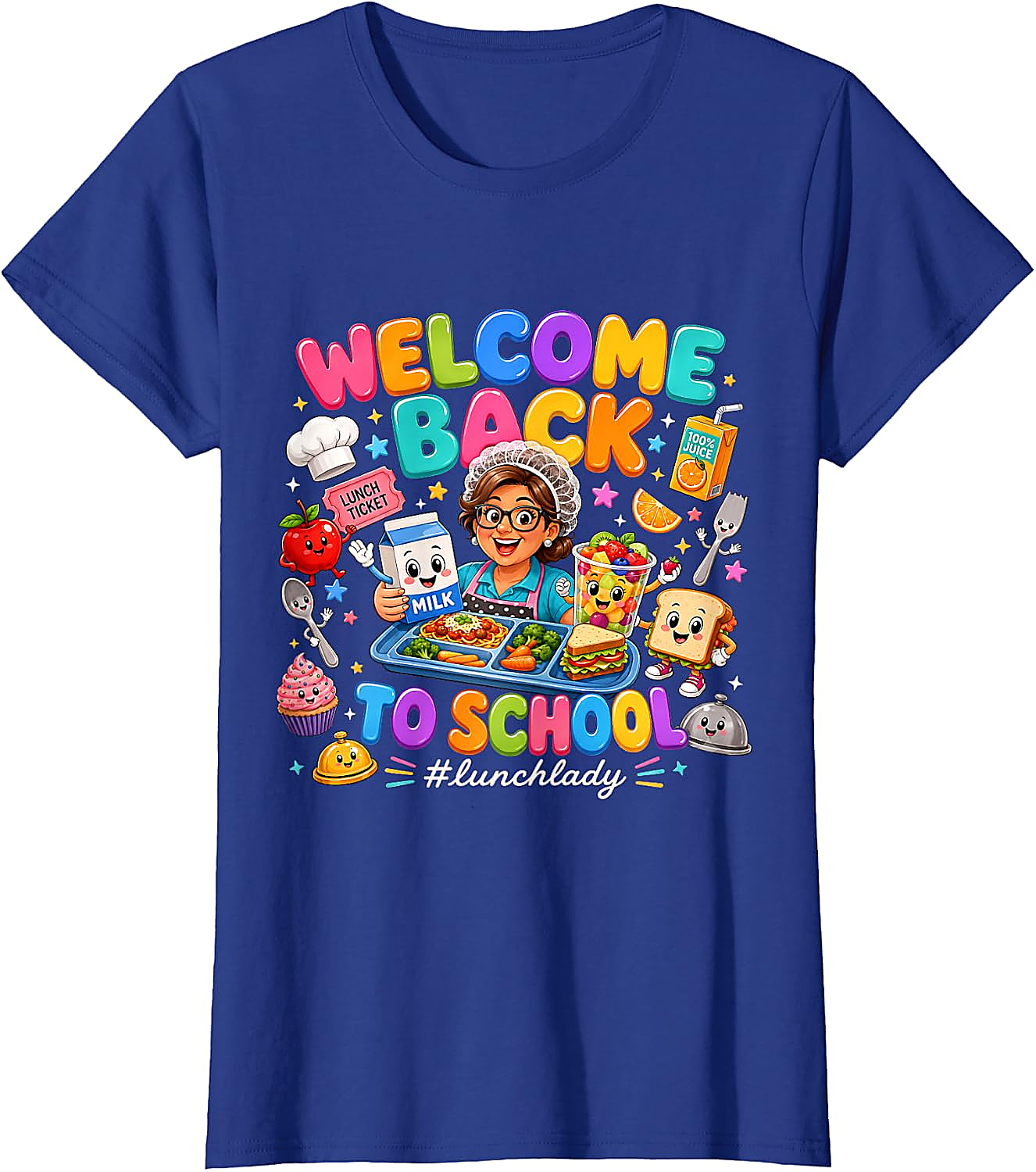Lunch Lady T-Shirt | Welcome Back to School Gift Tee