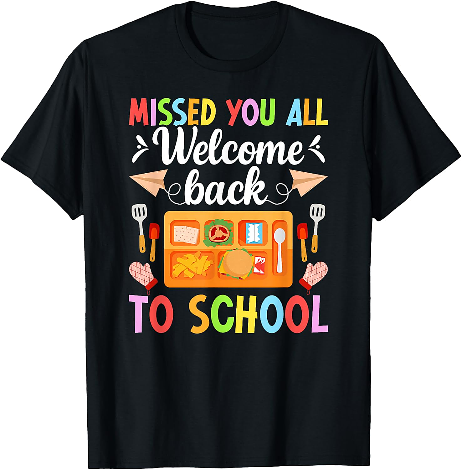 Lunch Lady Back to School T-Shirt | Funny Welcome Back Tee