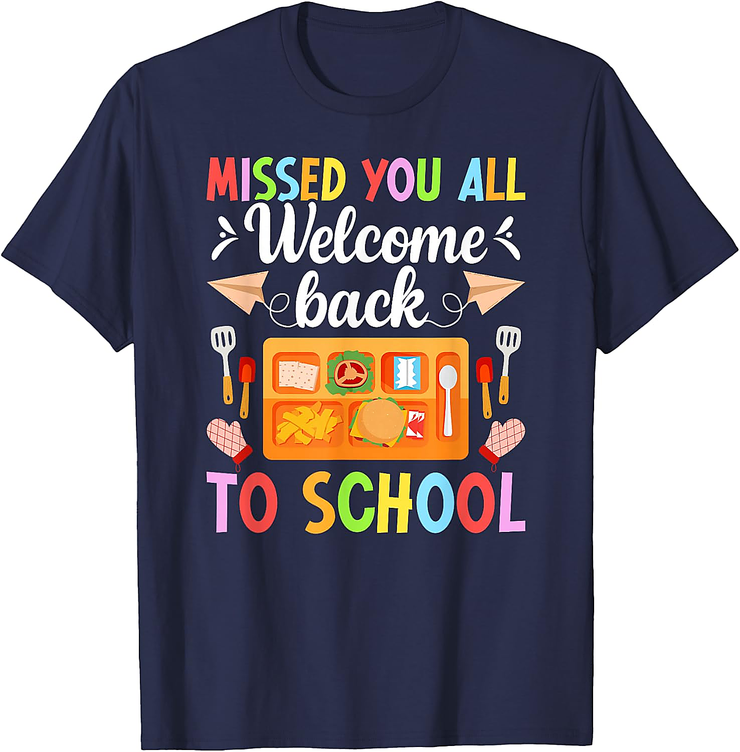 Lunch Lady Back to School T-Shirt | Funny Welcome Back Tee