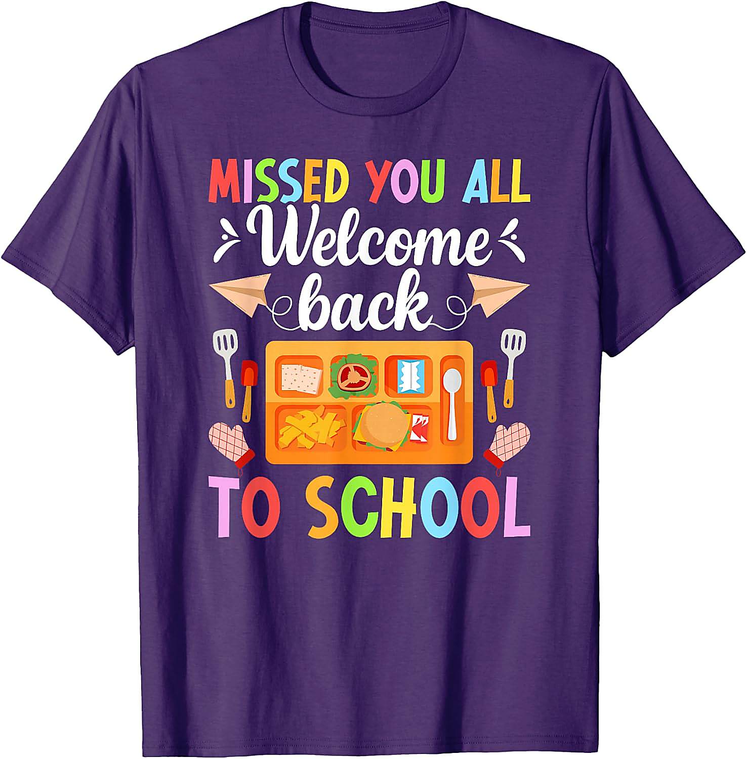 Lunch Lady Back to School T-Shirt | Funny Welcome Back Tee