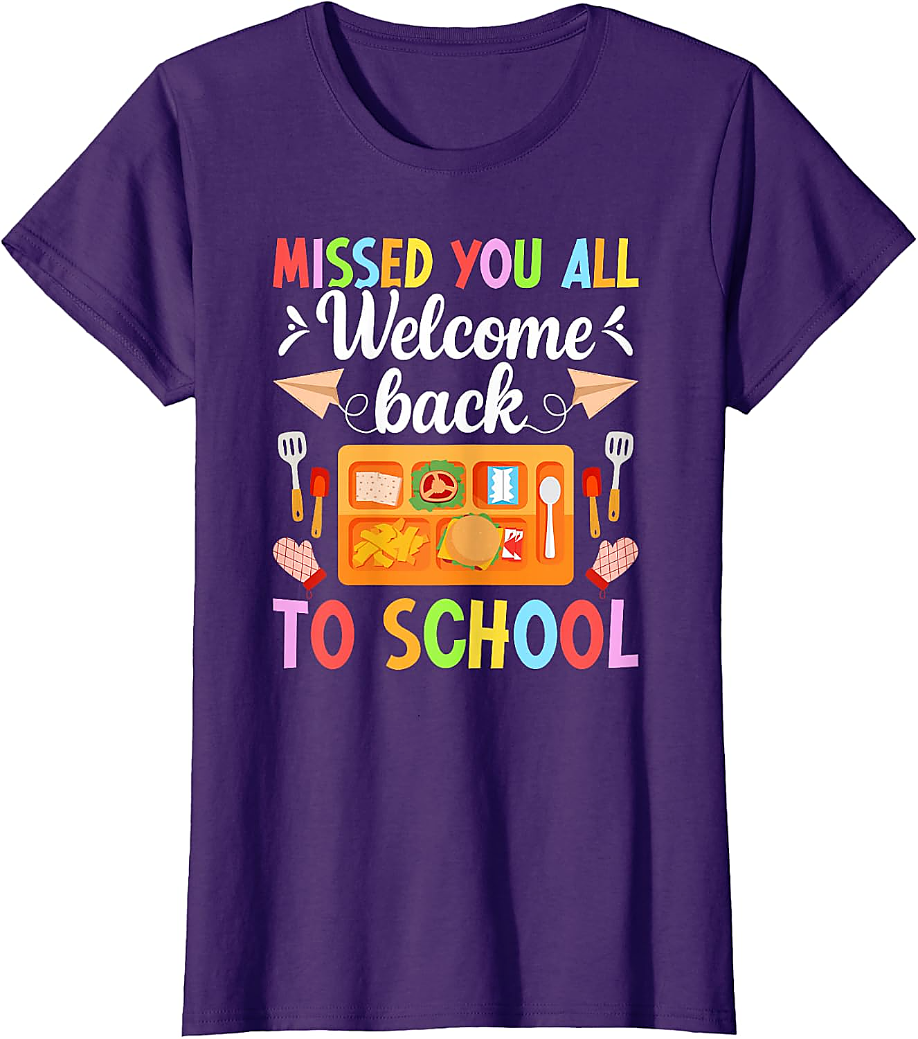 Lunch Lady Back to School T-Shirt | Funny Welcome Back Tee